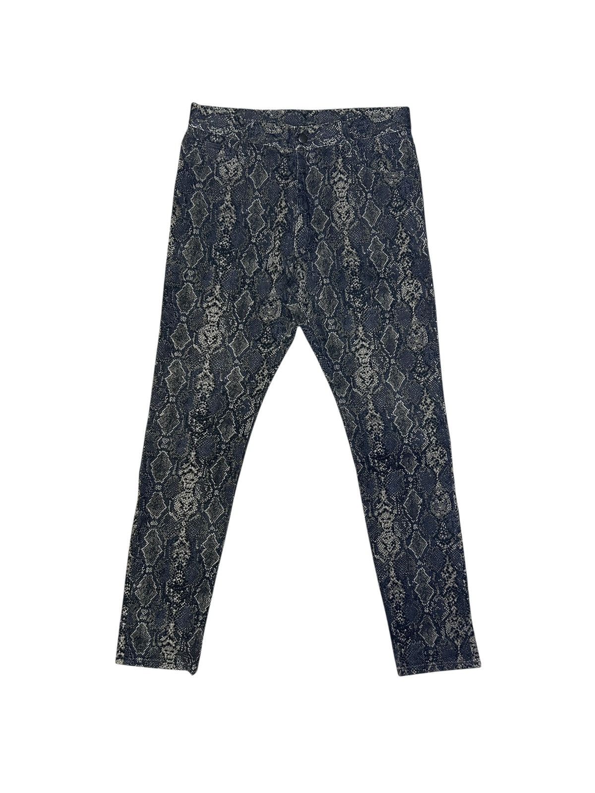 Needles S/S 21 Skinny Python Printed Denim Size US 30 / EU 46 - 1 Thumbnail