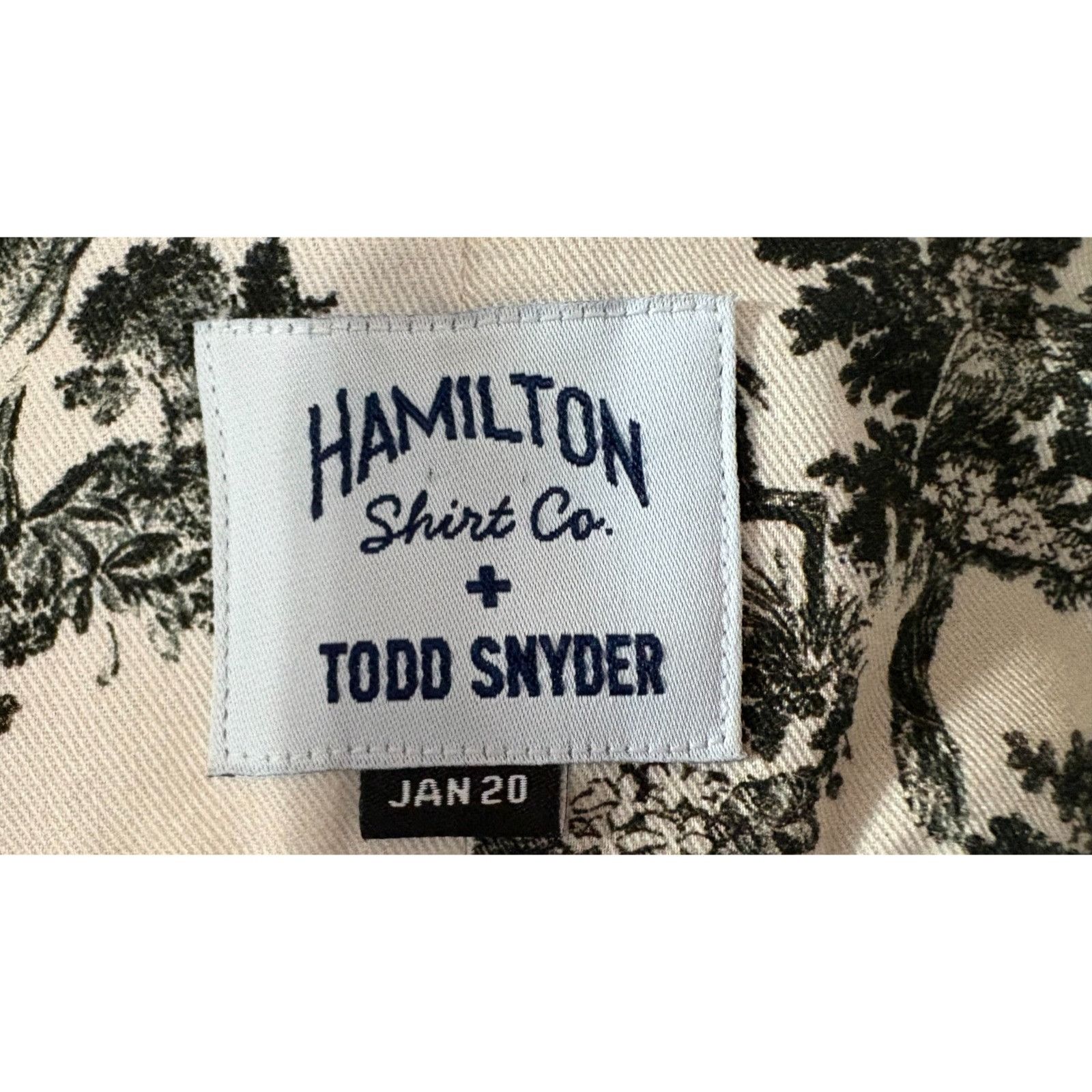 Todd Snyder Hamilton shirt Co + Todd Snyder deer graphic print Shirt sz Size US L / EU 52-54 / 3 - 2 Thumbnail