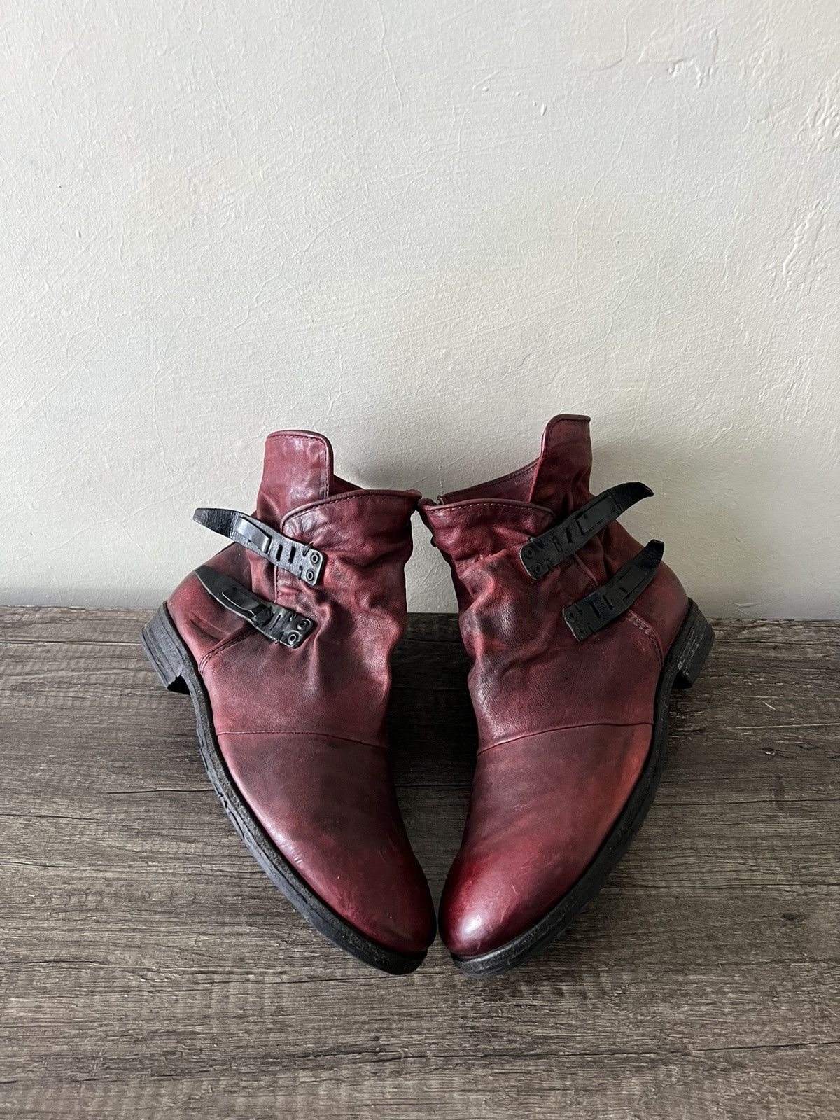 A.S.98 LEATHER CHUNKY A.S.98 BOOTS Size US 8 / EU 41 - 6 Thumbnail
