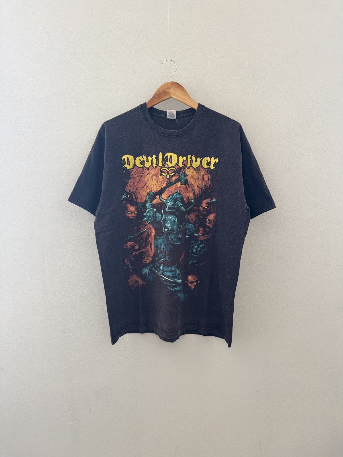 Band Tees × Vintage Vintage 2003 Devil Driver I love the killing t-shirt Size US XL / EU 56 / 4 - 1 Thumbnail