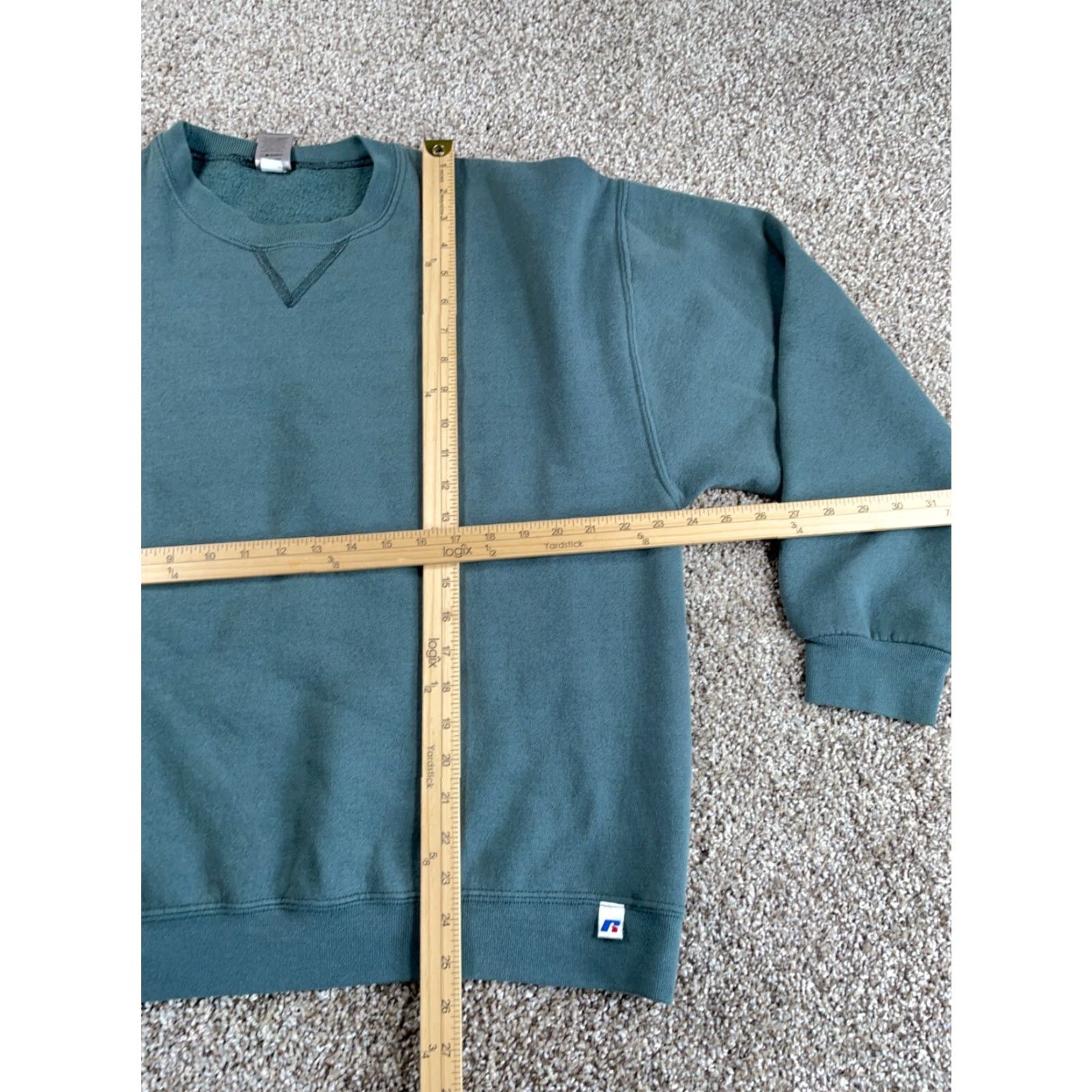 Russell Athletic Russell Athletic Dri Power Sweatshirt Adult Large Green Crewneck 50/50 Blank Size US L / EU 52-54 / 3 - 5 Thumbnail