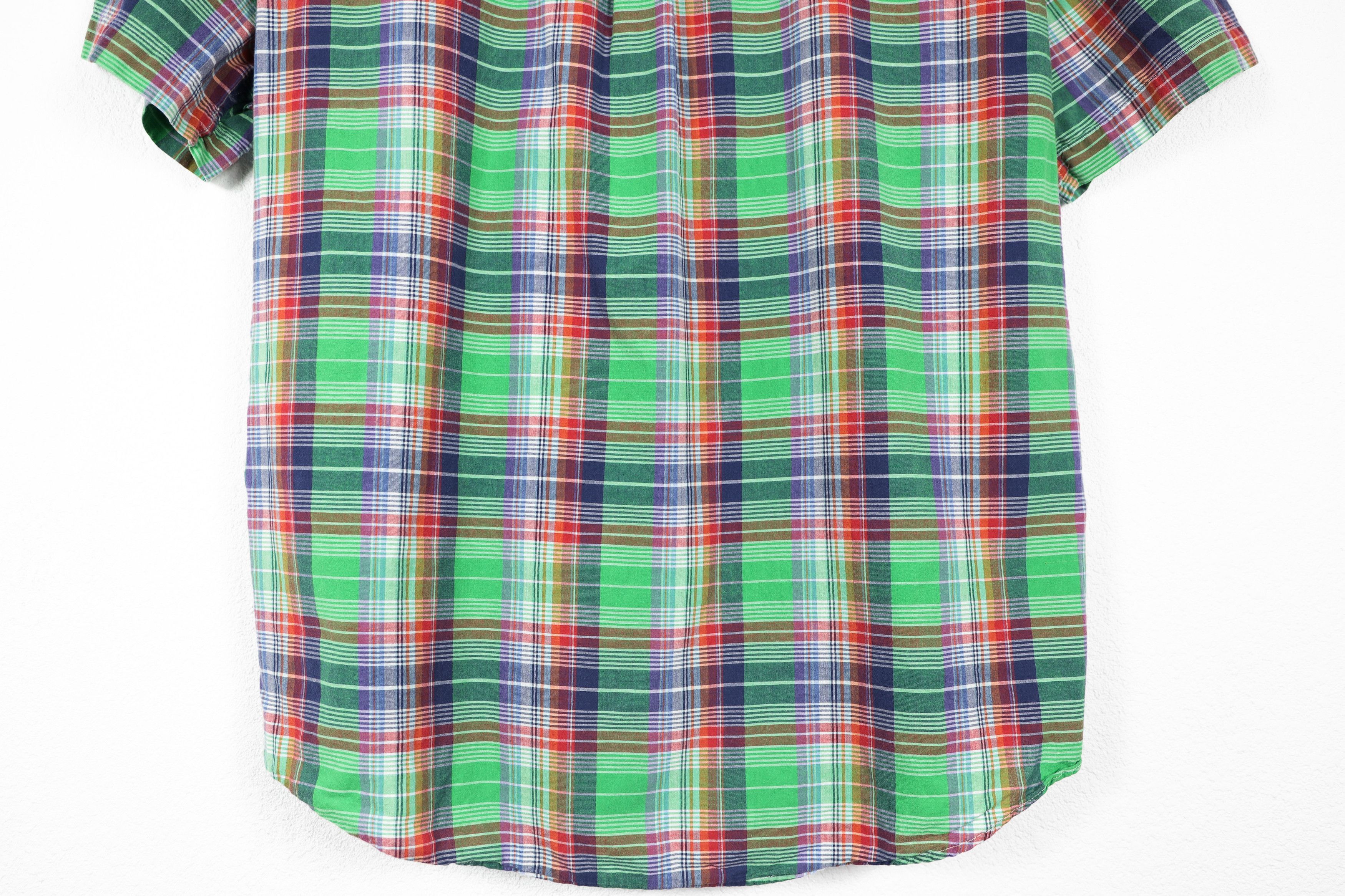 Polo Ralph Lauren Polo Ralph Lauren Flannel Indian Madras Preppy Oxford Shirt Size US L / EU 52-54 / 3 - 9 Thumbnail