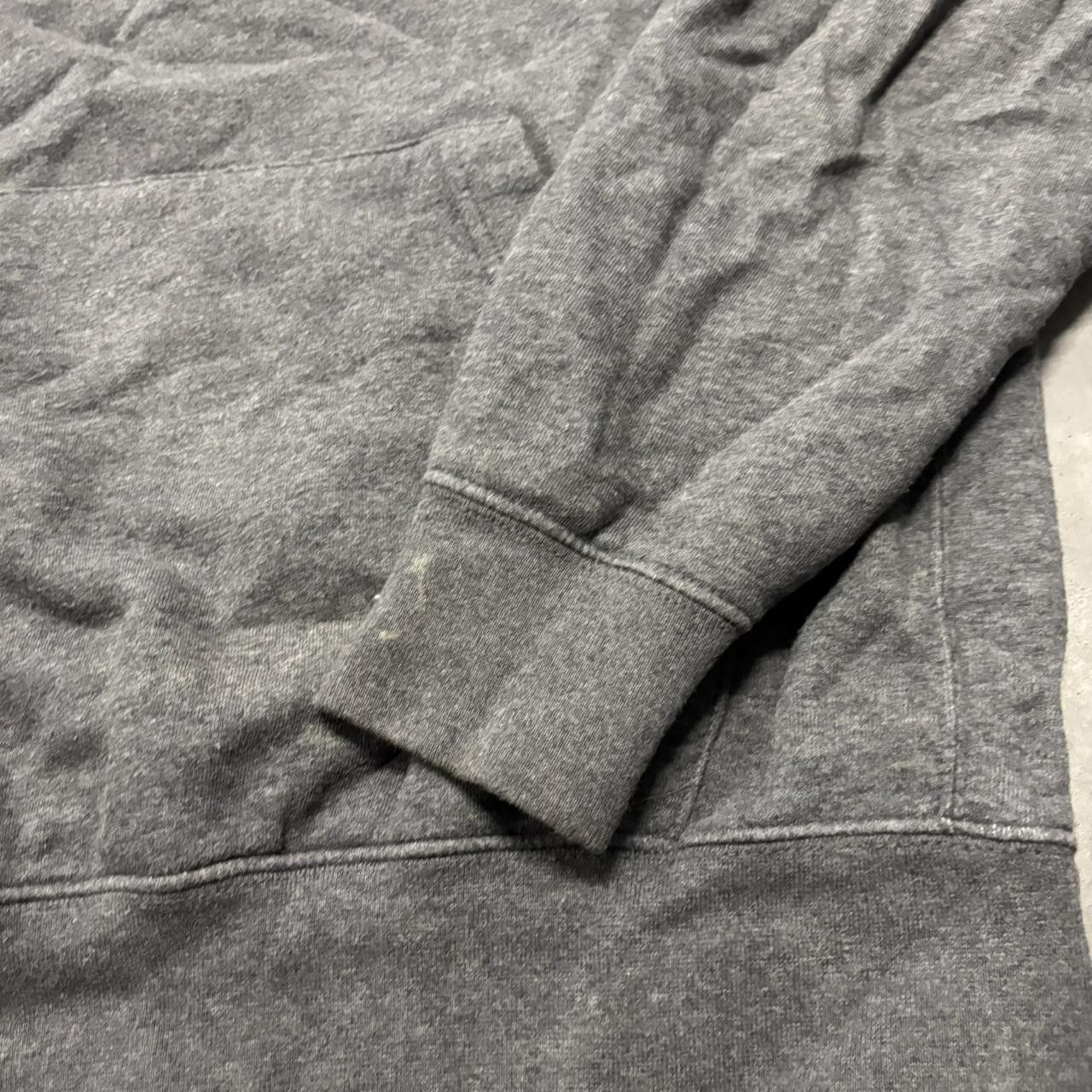 Nike × Vintage Crazy Vintage Y2K/2000s Grey Nike Streetwear Essential Hoodie! Size US M / EU 48-50 / 2 - 6 Thumbnail