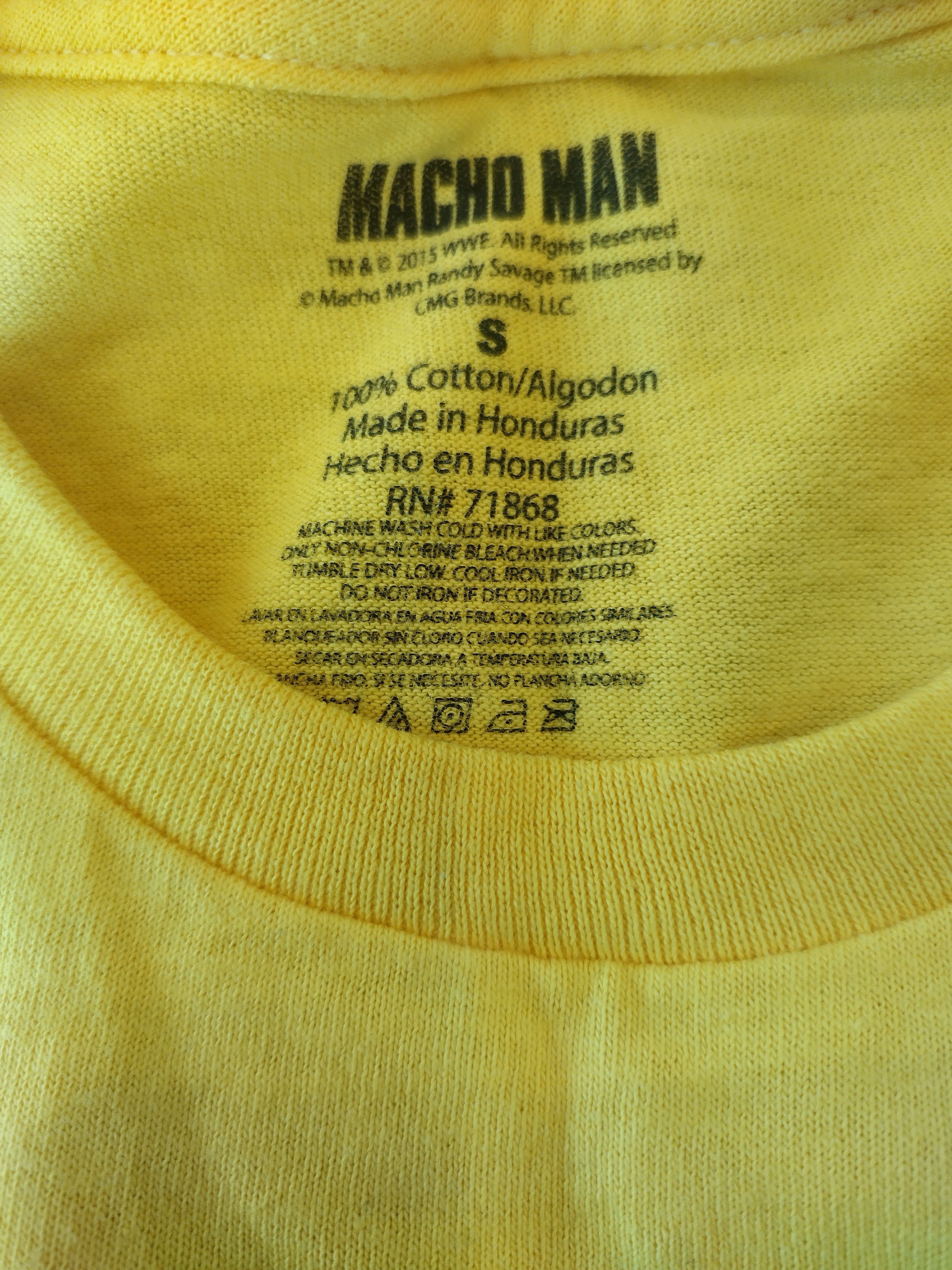 Other Macho man T-shirt small size, 2015 Size US S / EU 44-46 / 1 - 2 Thumbnail