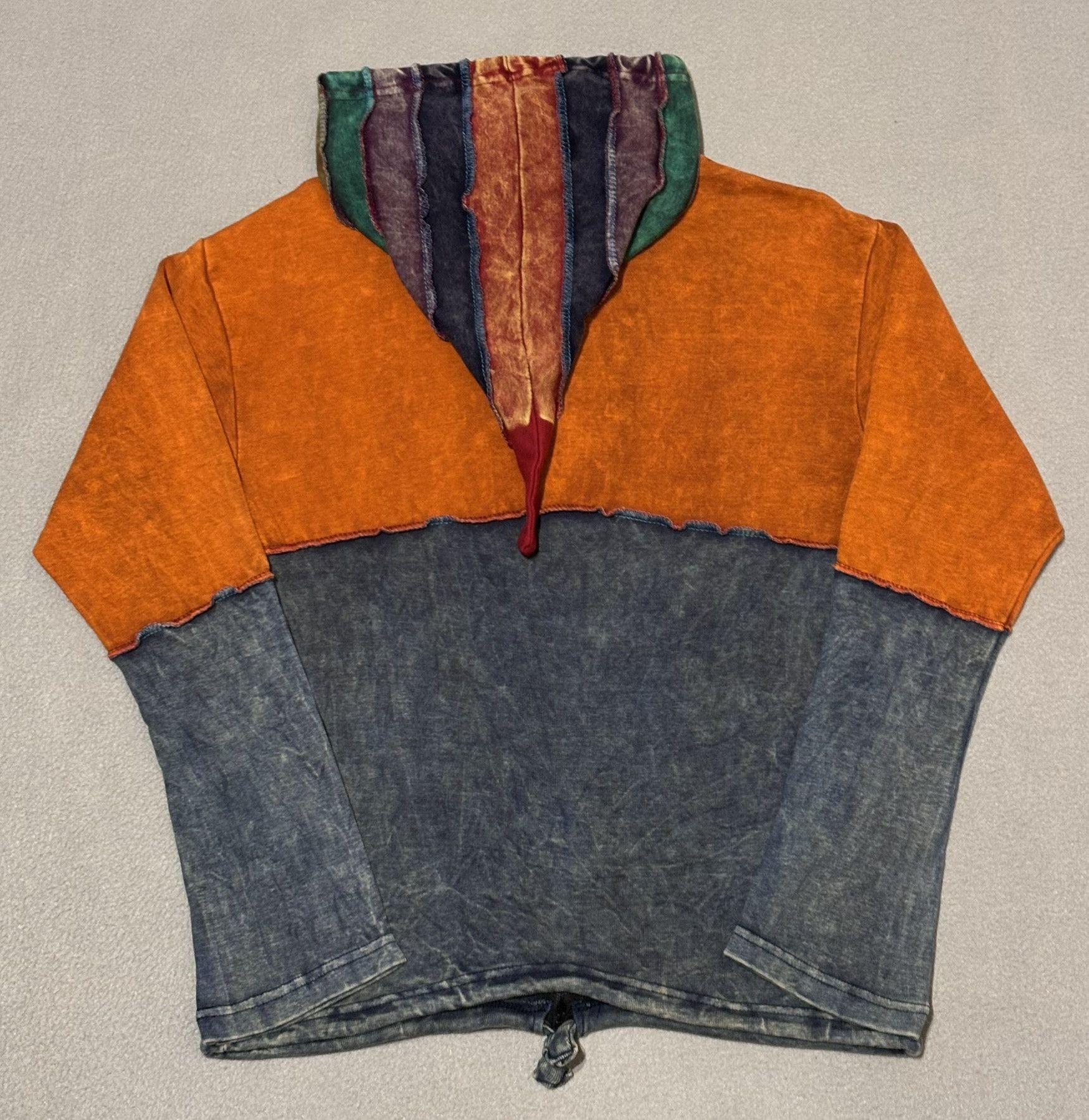 Vintage Boho Hippie Nepal Zip Hoodie Size L Size L / US 10 / IT 46 - 11 Thumbnail