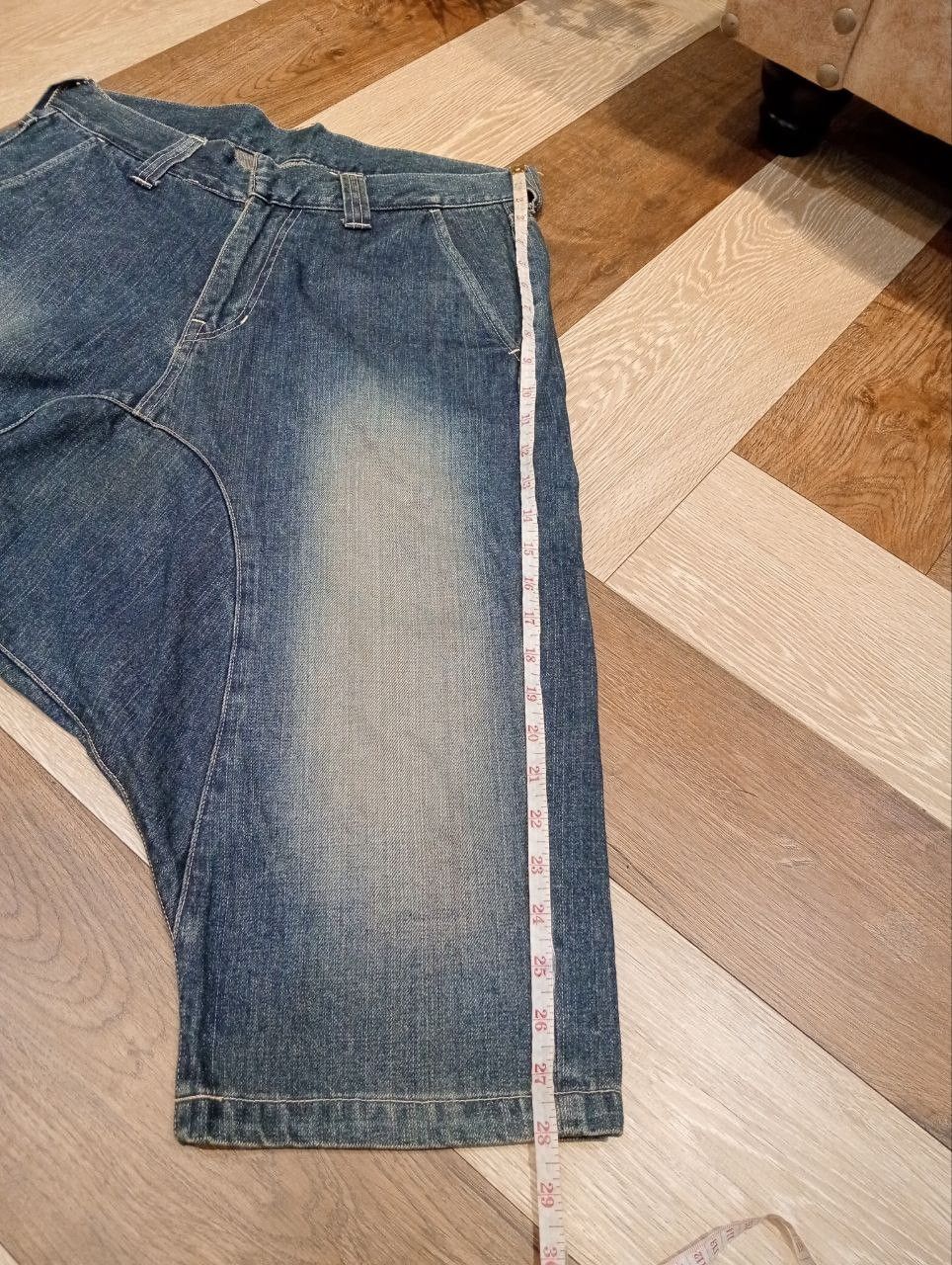 Devilock DEVILOCK JAPAN BLUE DENIM SHORTPANTS Size US 32 / EU 48 - 12 Thumbnail