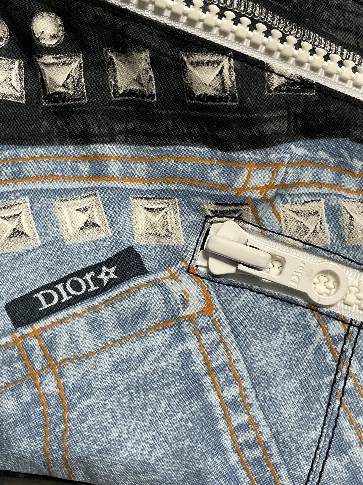 Dior Christian Dior FW04 Printed Jacket Size US XS / EU 42 / 0 - 15 Thumbnail
