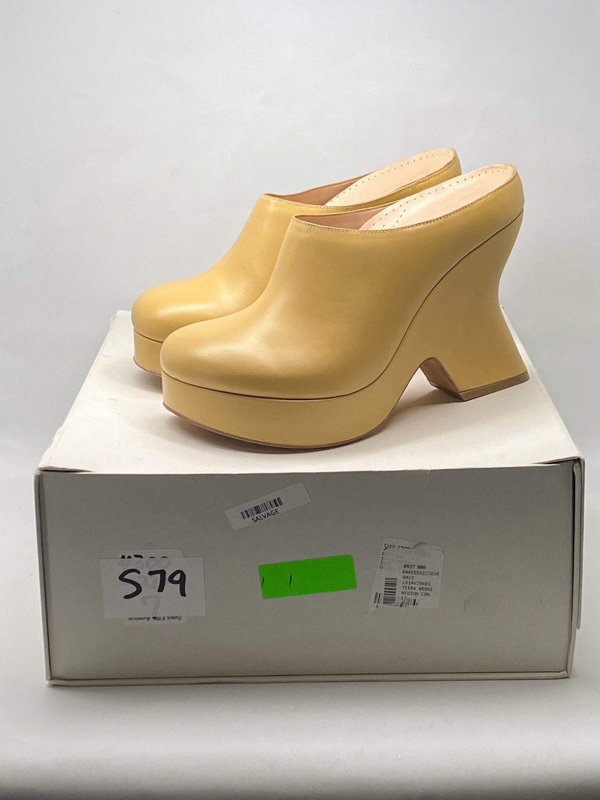 Loewe Loewe Terra 100 leather platform clogs size 37 Size US 7 / IT 37 - 13 Thumbnail