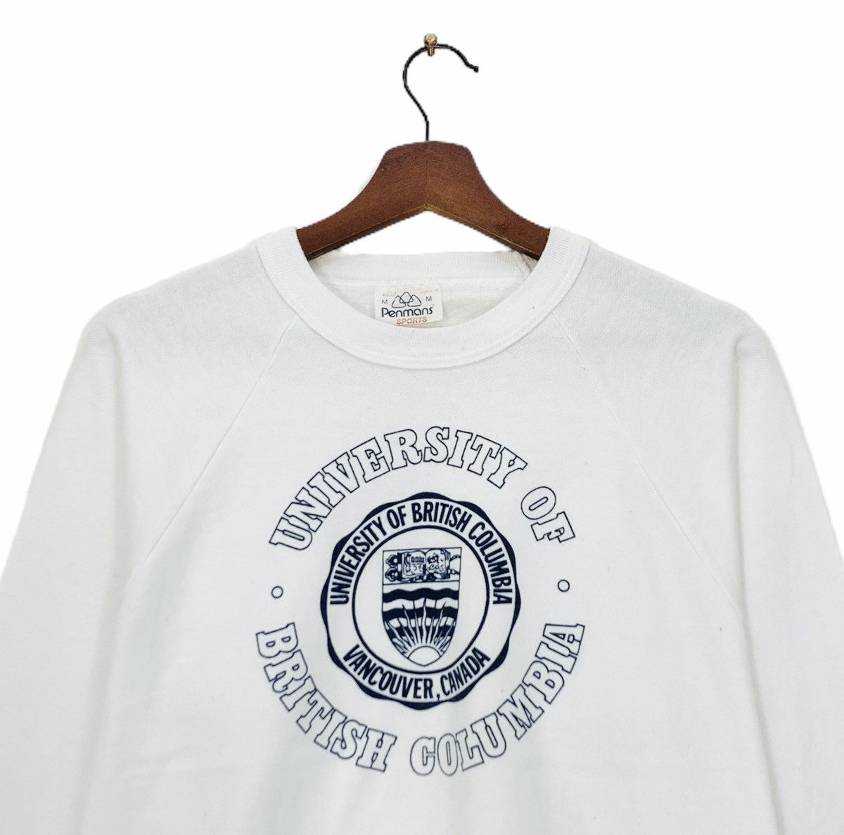 Vintage Vintage 1980s University Of British Columbia Sweatshirt Size M / US 6-8 / IT 42-44 - 3 Thumbnail