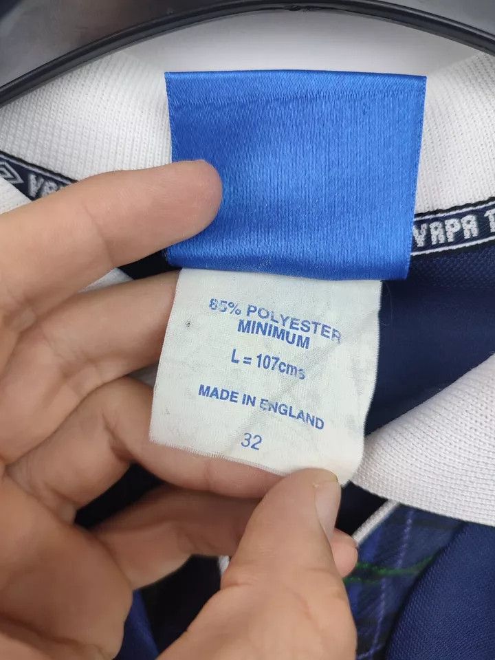 Umbro Scotland Umbro Home 1998-00 #31 MC Regnault FOOTBALL Kit Size US L / EU 52-54 / 3 - 11 Thumbnail