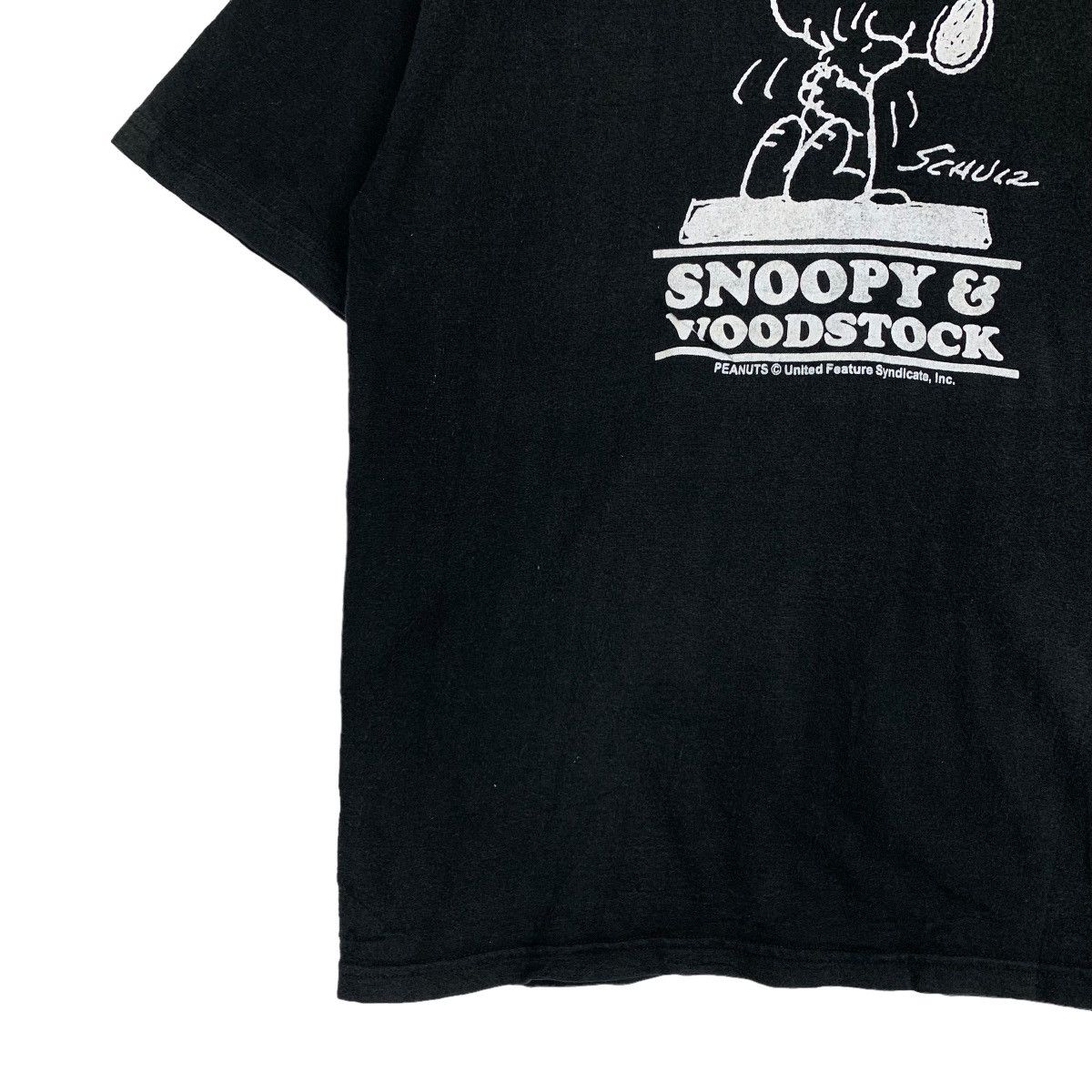 Peanuts PEANUTS Snoopy & Woodstock Big Logo Tees #0215-C10 Size US M / EU 48-50 / 2 - 4 Thumbnail