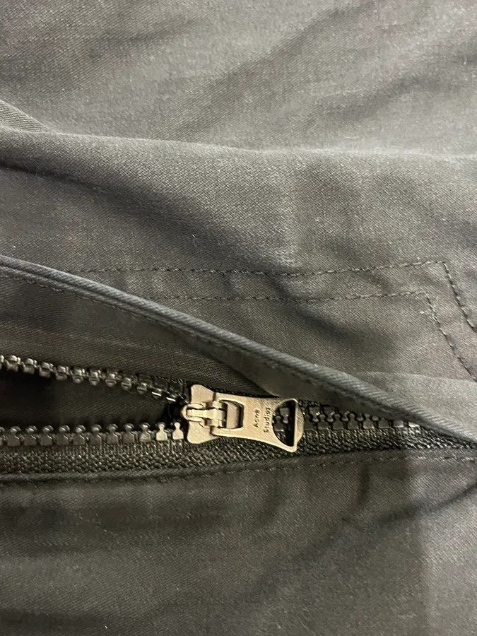 Acne Studios Acne Studios Black Tactical Zip Pants Size US 31 - 9 Thumbnail