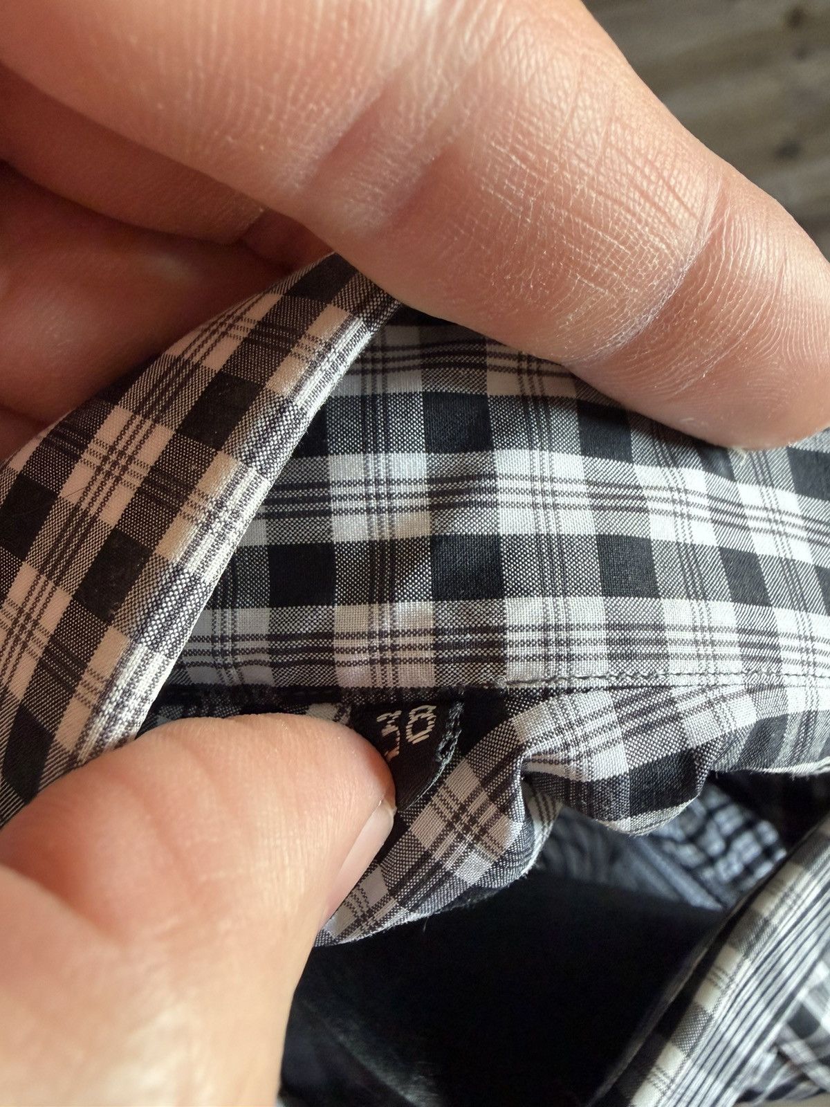 Tom Ford TF cufflink slim fit shirt Size 38R - 6 Thumbnail