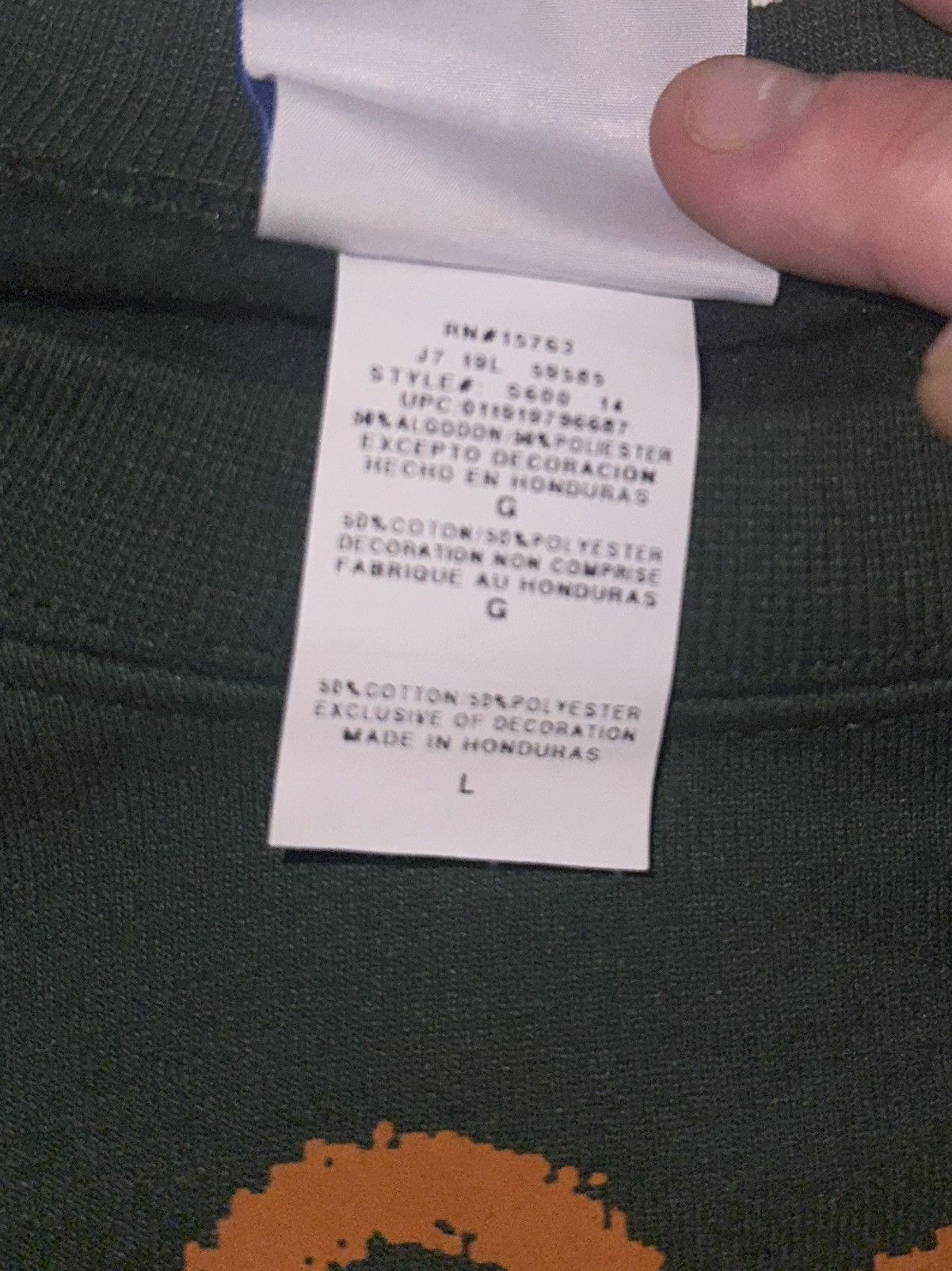 Champion Stray Rats x Champion “Blades” Sweatshirt (deadstock) Size US L / EU 52-54 / 3 - 4 Thumbnail