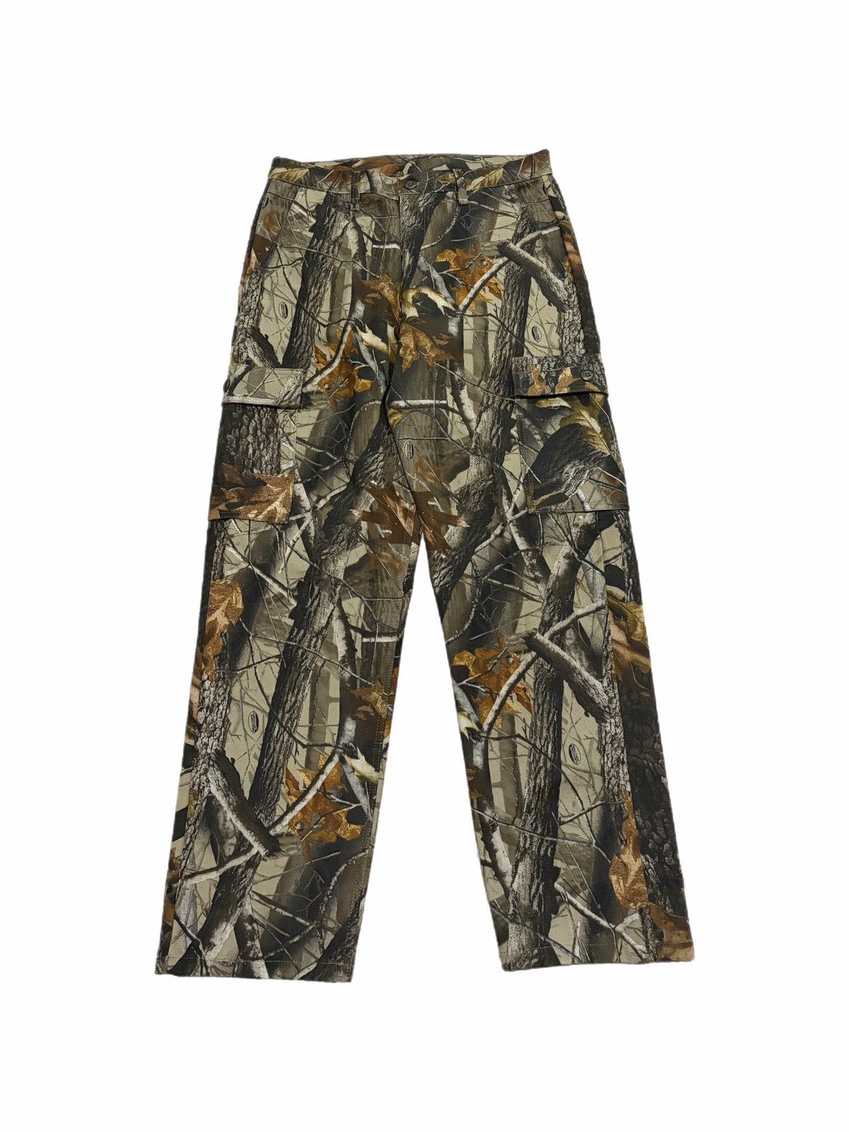 Wrangler Vtg Wrangler Outdoor Gear Realtree Hardwood Camo Cargo Pants Size US 34 / EU 50 - 2 Thumbnail