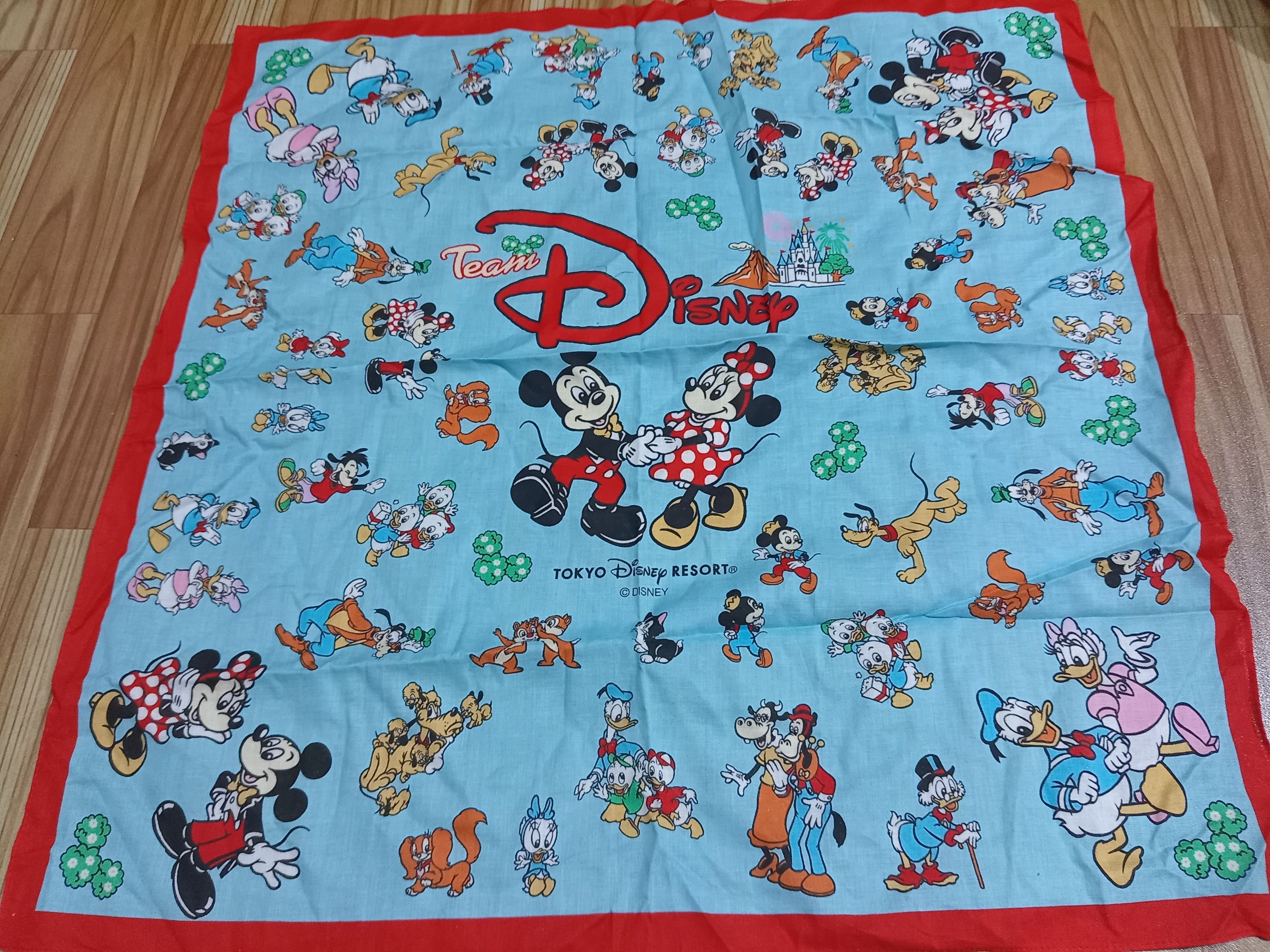 Disney × Vintage Mickey mouse handkerchief bandana Size ONE SIZE - 1 Thumbnail