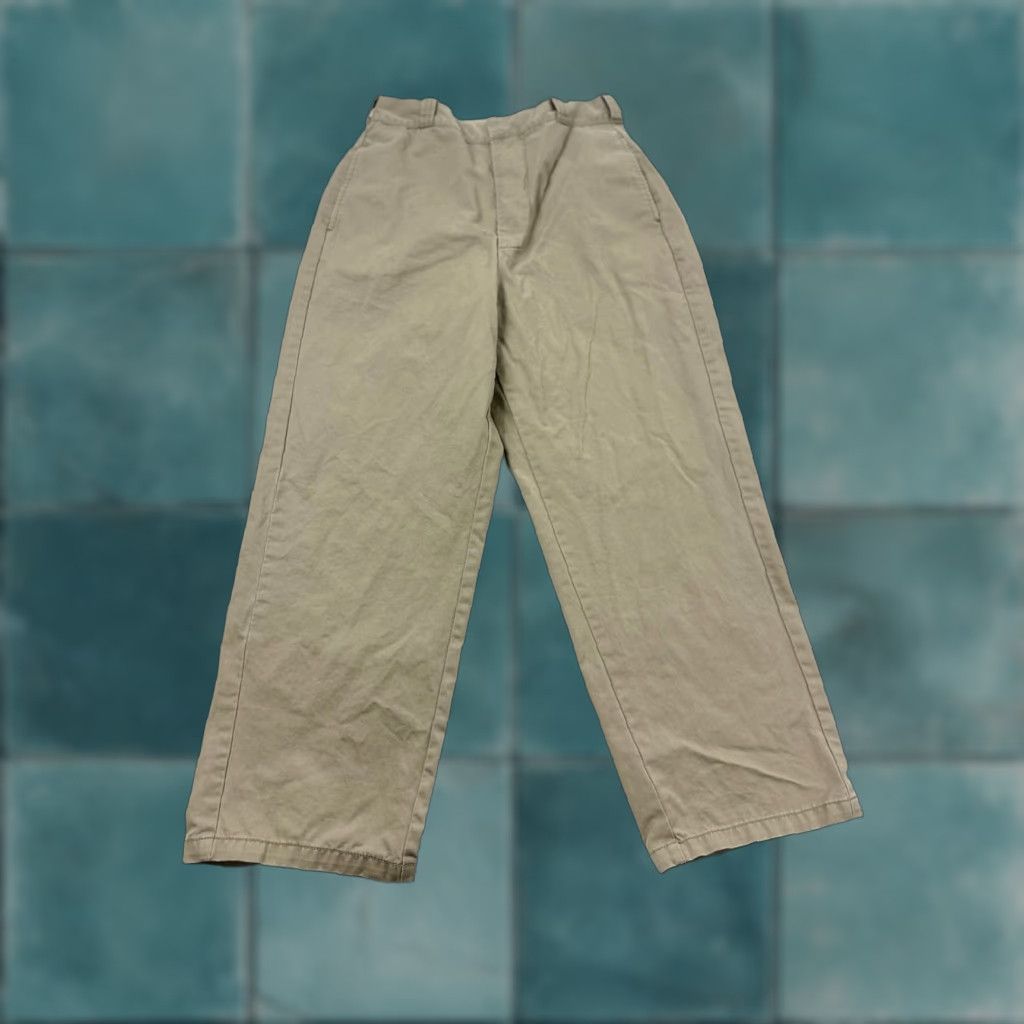 Bdg BDG Pants Women’s 4 Khaki High Rise Straight Leg Ankle Corduroy Pockets Beige 4 Womens Size 27" / US 4 / IT 40 - 1 Thumbnail