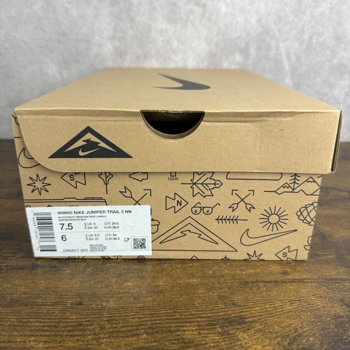 Nike NEW Nike Juniper Trail 2 Next Nature Black Deep DM0821-003 Size US 7.5 / IT 37.5 - 9 Thumbnail