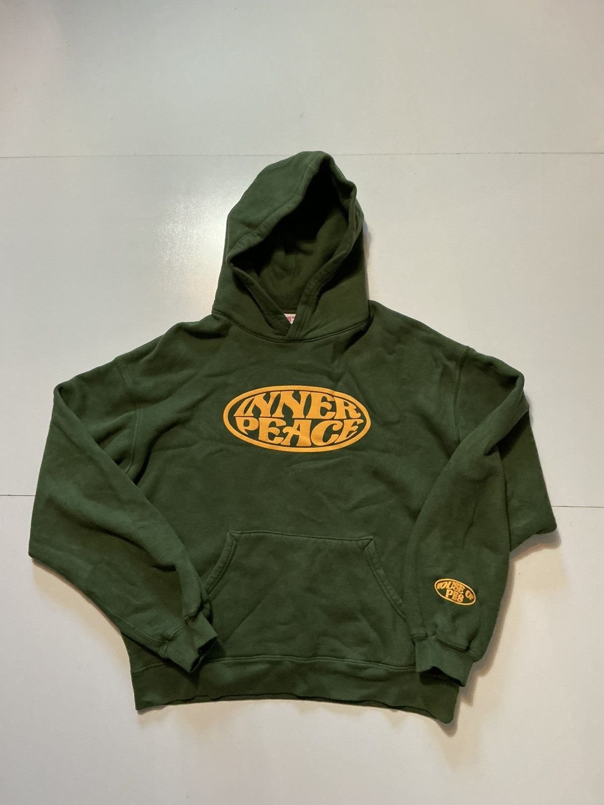 House Of PH8 Fate Inner Peace Green Heavyweight Hoodie