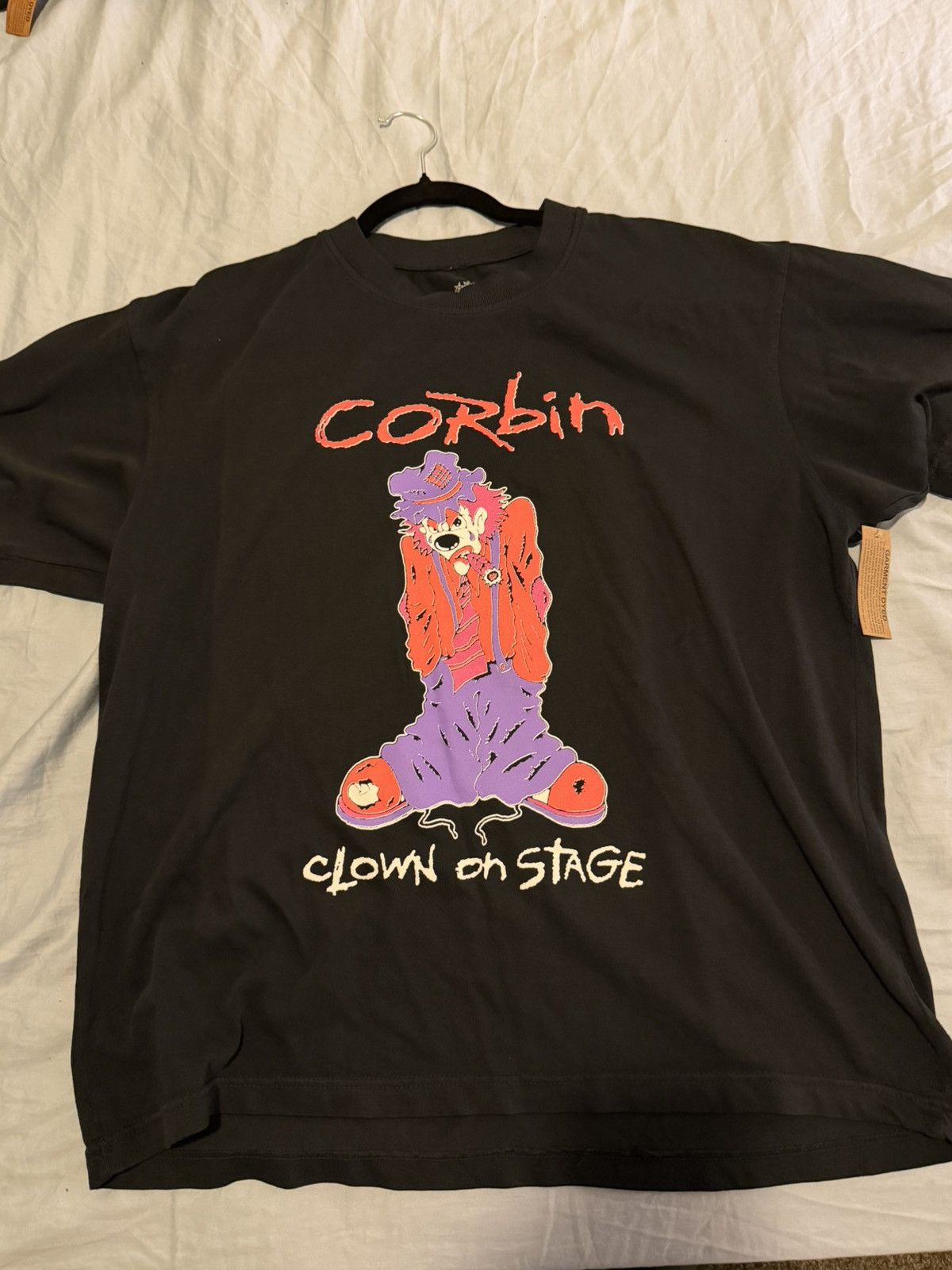 Band Tees Corbin Spooky Black Clown Tour Tshirt Size US L / EU 52-54 / 3 - 1 Thumbnail