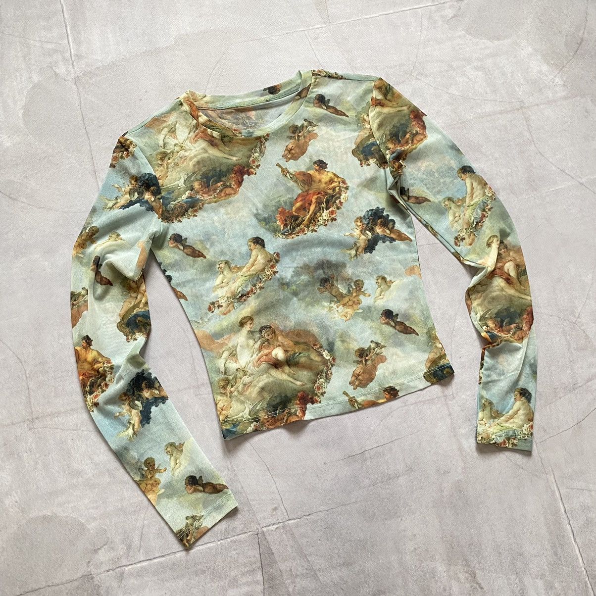 Hysteric Glamour 00s Like Hysteric Glamour Long Sleeve T Shirt Tee Y2K Size S / US 4 / IT 40 - 2 Thumbnail