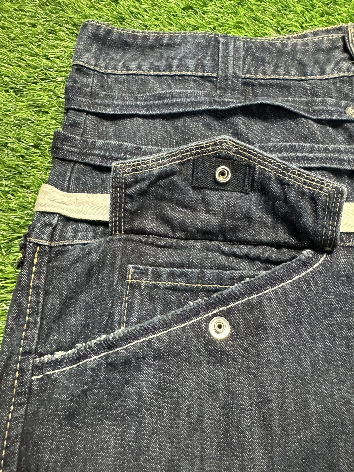 Japanese Brand × Marithe + Francois Girbaud MFG - rebuild jeans Size US 33 - 7 Thumbnail