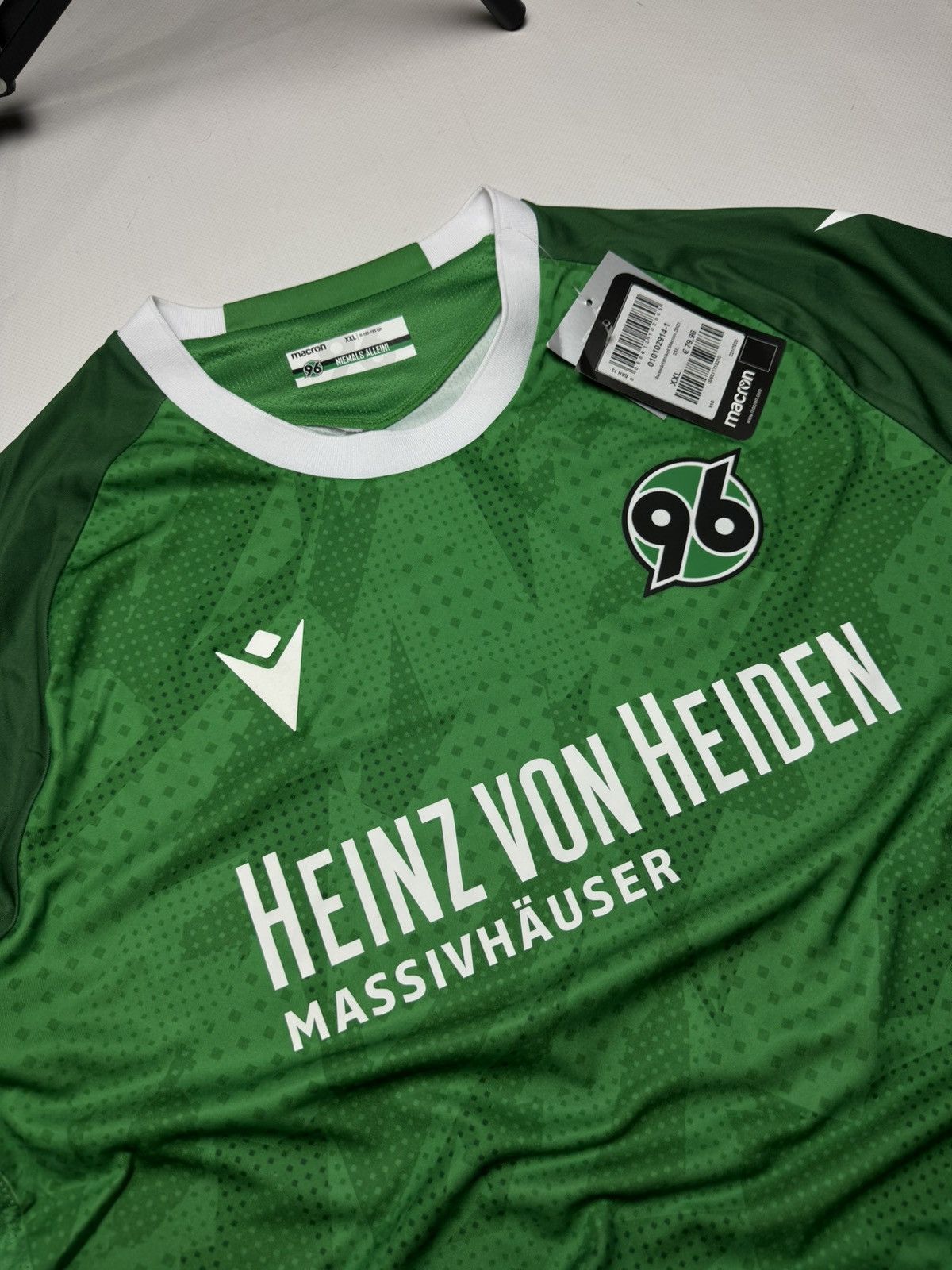 Other Rare vintage macron Hannover 96 soccer jersey with tags y2k Size US XXL / EU 58 / 5 - 6 Thumbnail