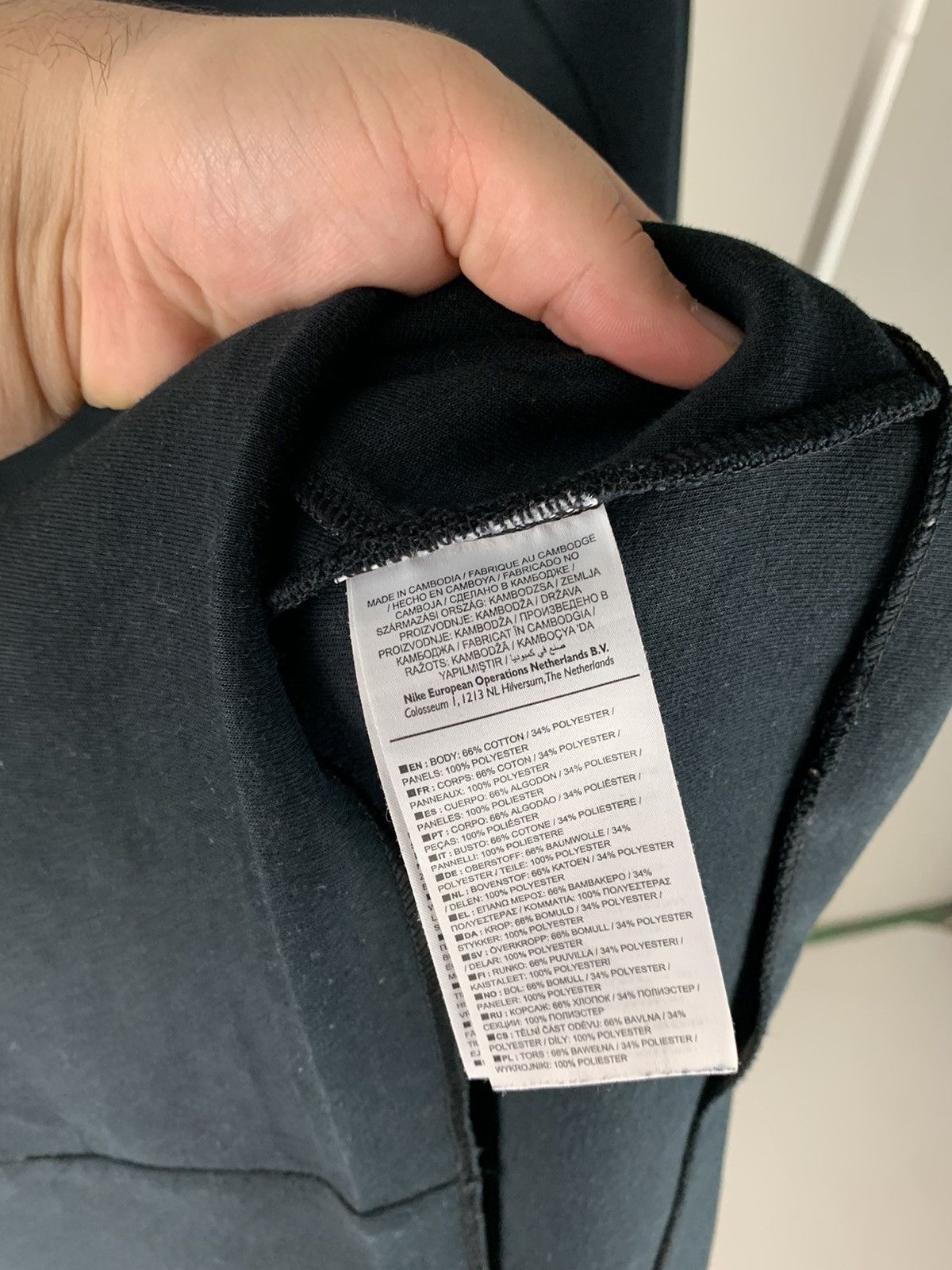 Nike Nike Tech Fleece Black Sweatshirt Size L Size US L / EU 52-54 / 3 - 9 Thumbnail