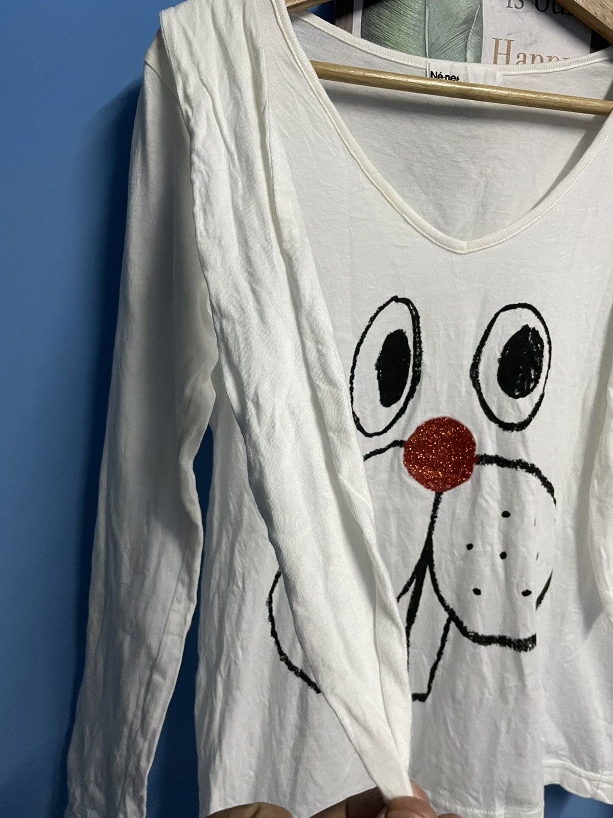 Issey Miyake × Japanese Brand × Ne-Net VINTAGE NE-NET BY ISSEY MIYAKE WHITE TSHIRT Size M / US 6-8 / IT 42-44 - 3 Thumbnail