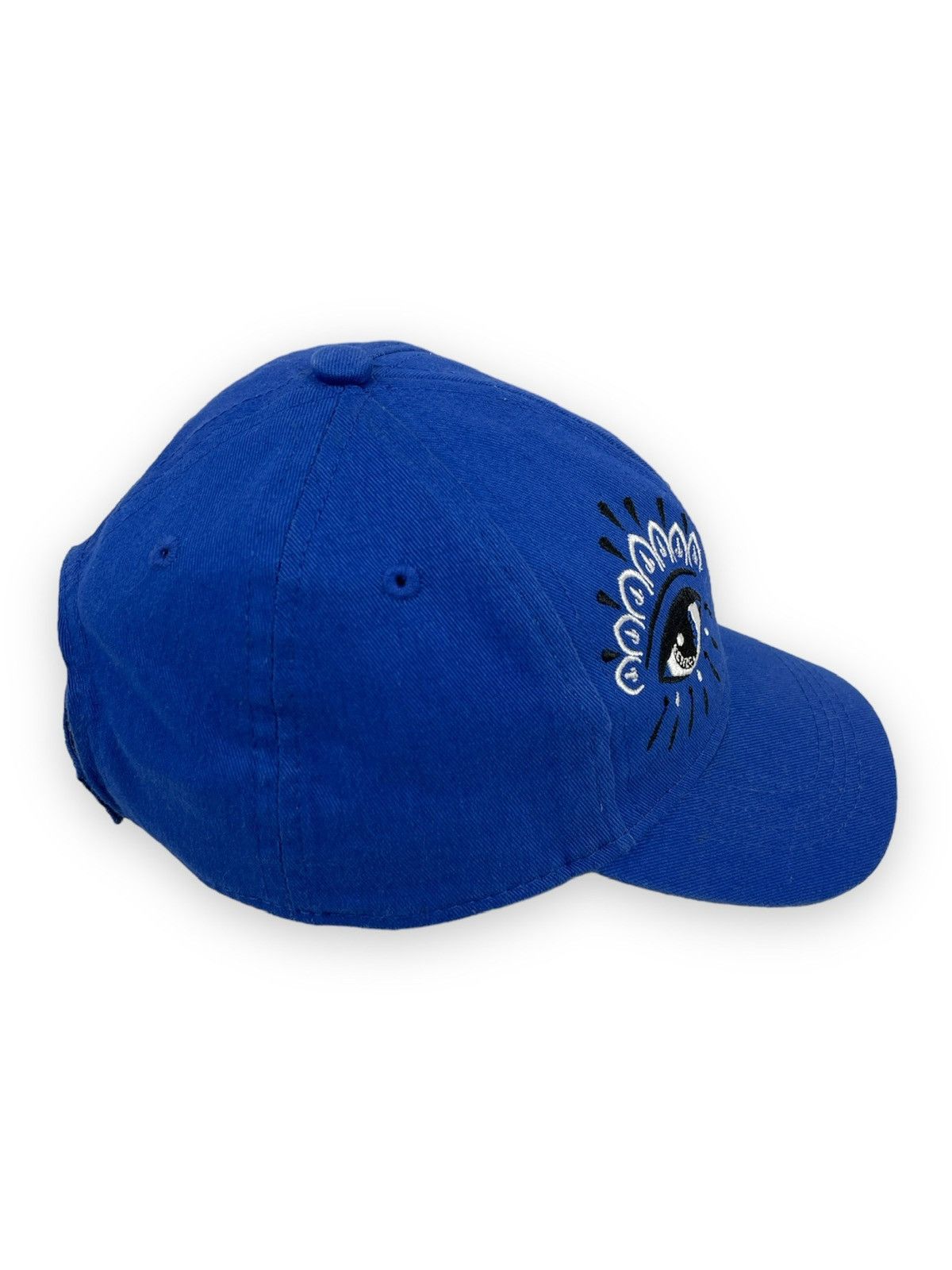 Kenzo Unisex Kid’s KENZO Embroidered Blink Eye Baseball 6-Panel Cap Adjustable Hat Size 26 - 3 Thumbnail