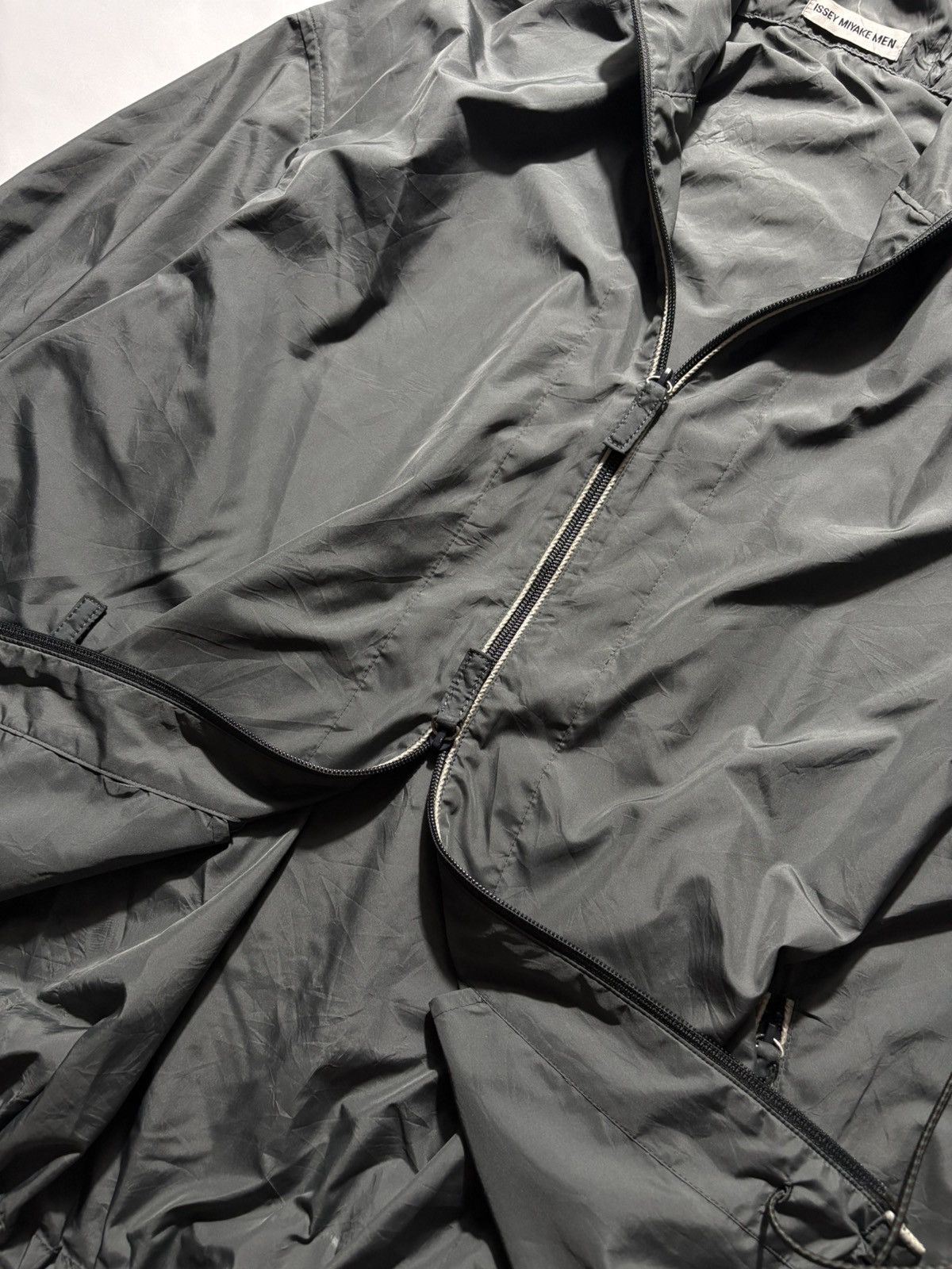 Issey Miyake ISSEY MIYAKE MEN LIGHT ZIPPER JACKET Size US L / EU 52-54 / 3 - 4 Thumbnail