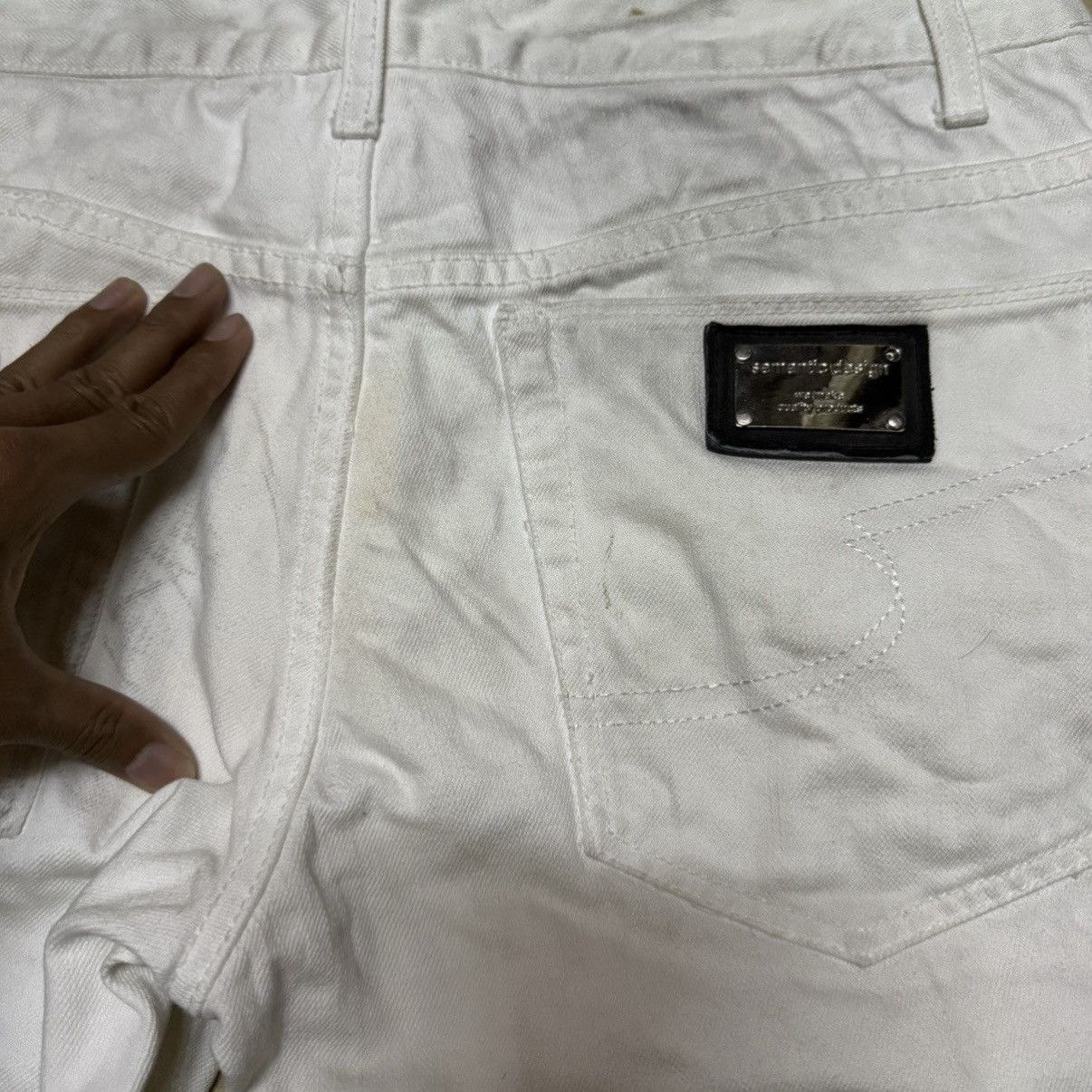 semanticdesign Semantic Design Flare Bootcut Rare Denim Jeans Size US 33 - 20 Thumbnail