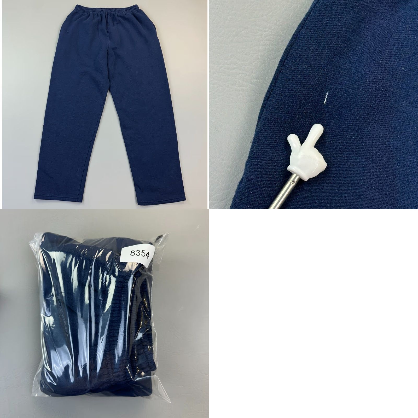 Russell Athletic VINTAGE Russell Athletic Pants Mens M Blue Jogger Sweatpants Drawstring Y2K Size US 31 - 8 Thumbnail