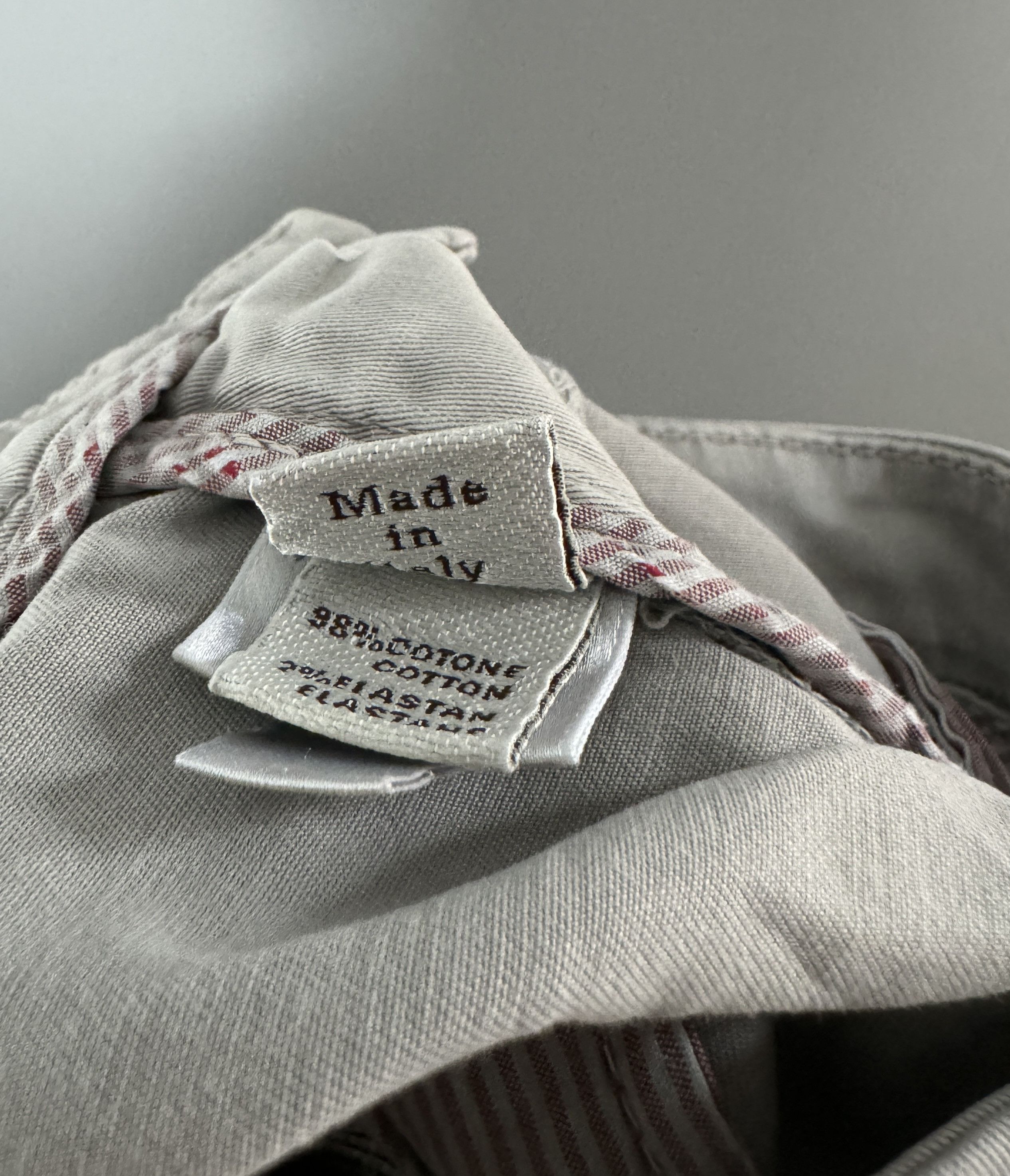 Brunello Cucinelli Women's Brunello Cucinelli Chino Pants Gray Size Ita 40 US 4 Size 27" / US 4 / IT 40 - 9 Thumbnail