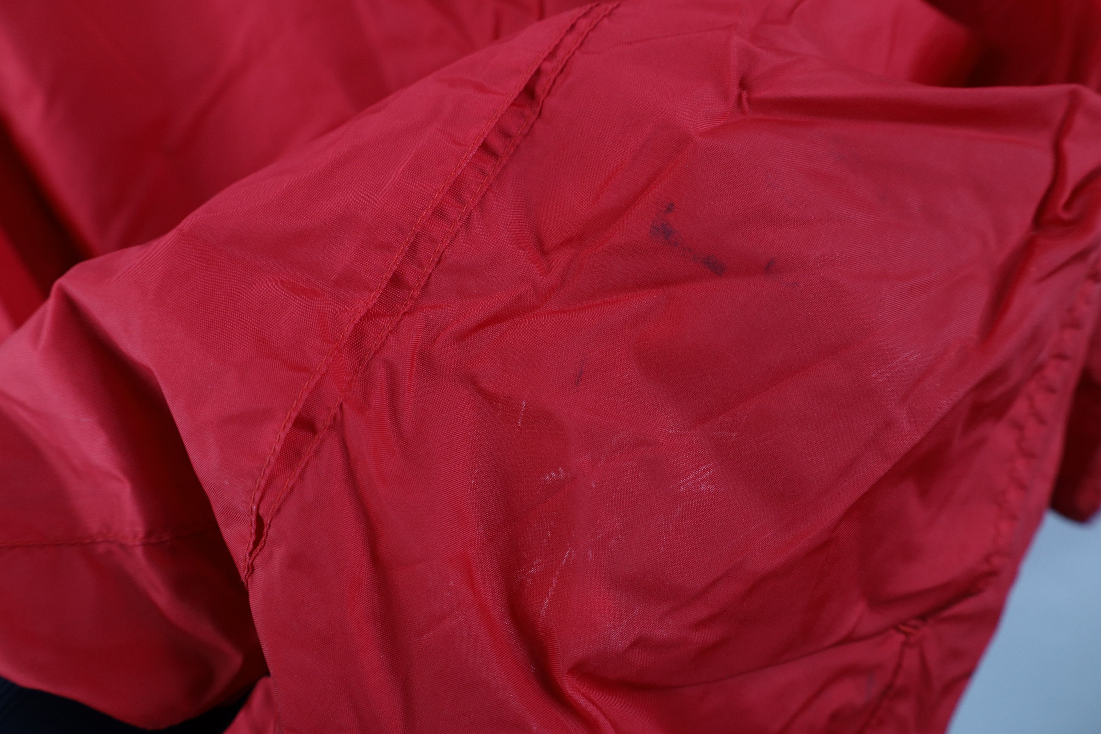 Vintage Vintage 90s Streetwear Anorak Windbreaker Jacket Red Size US XL / EU 56 / 4 - 6 Thumbnail