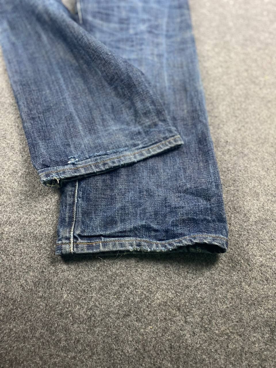 Levi's vintage levis 501 distressed denim nice design Size US 36 / EU 52 - 4 Thumbnail