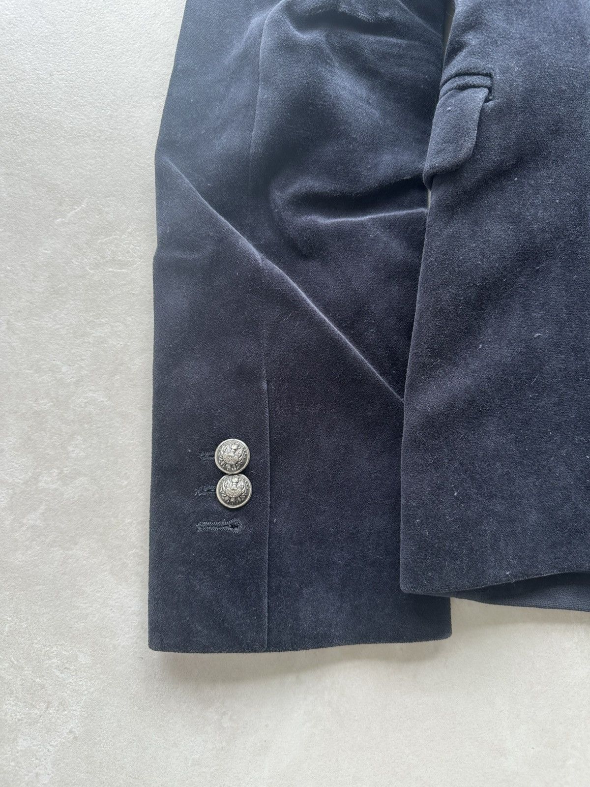 Balmain Balmain FW12 Velvet Blazer Size 36S - 10 Thumbnail