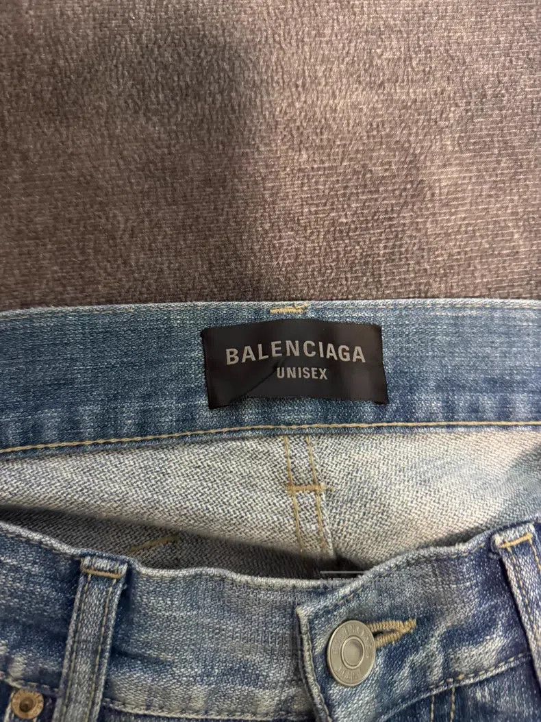 Balenciaga Balenciaga size S Low-Rise Straight-Leg Jeans Size US 27 - 3 Thumbnail