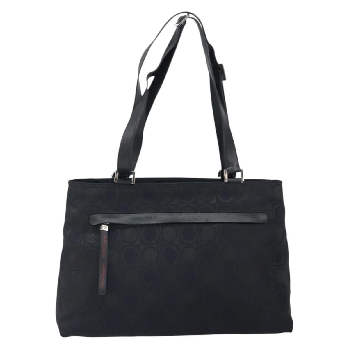 Salvatore Ferragamo Salvatore Ferragamo Gancini Tote Nylon Size ONE SIZE - 1 Thumbnail
