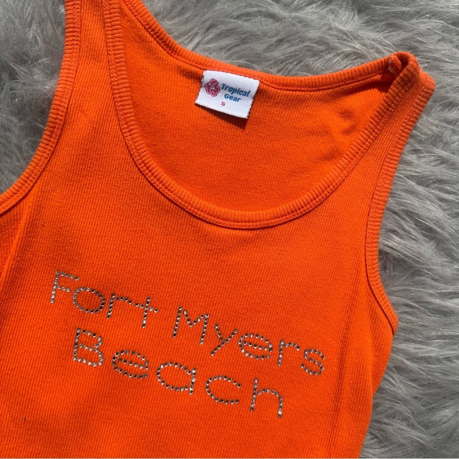 Other Tropical Gear y2k “Fort Myers” Beach Tank Top Size S / US 4 / IT 40 - 2 Thumbnail