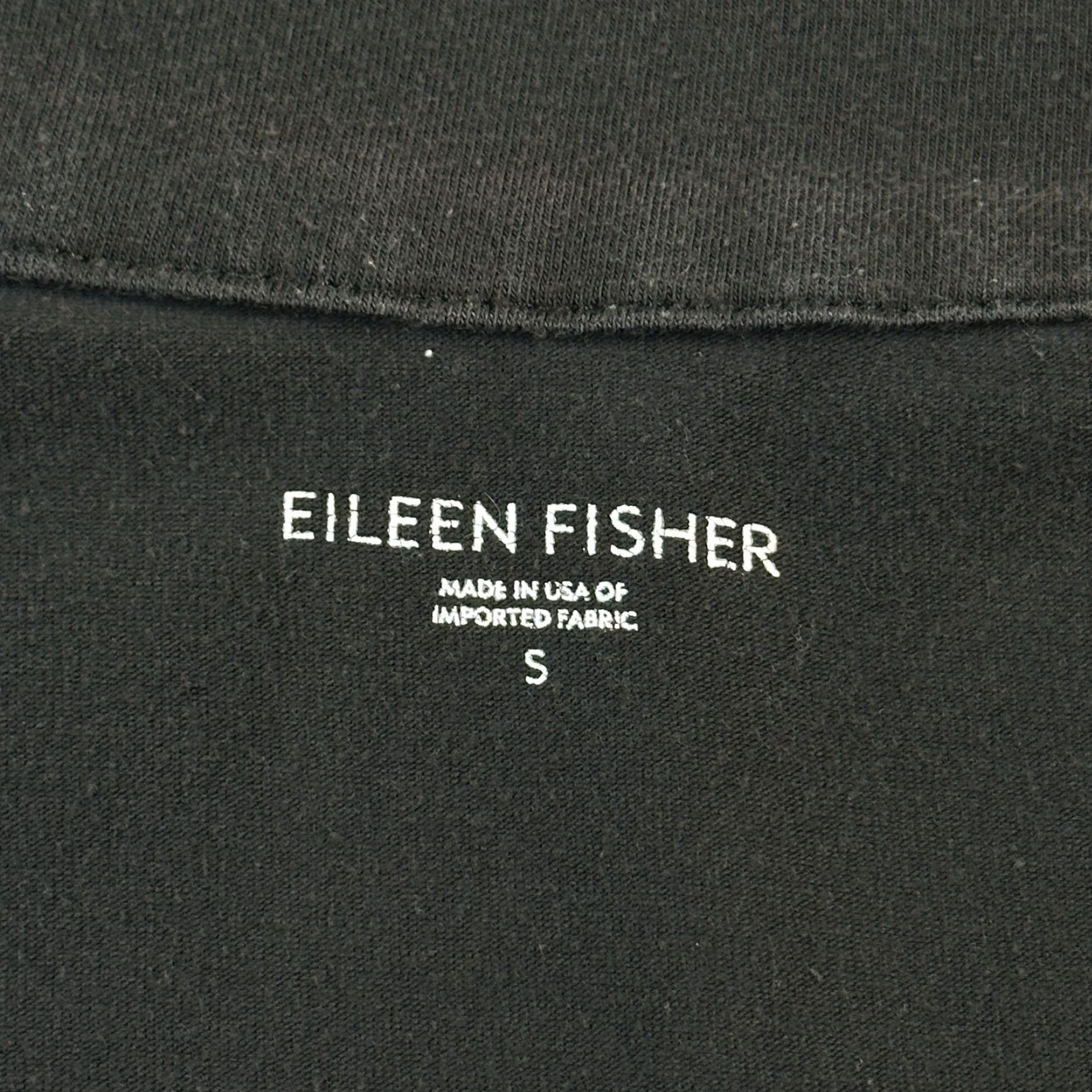 Eileen Fisher Eileen Fisher Jacket Women’s Small Black Cowl Neck Snap Front Stretch Casual Size S / US 4 / IT 40 - 7 Thumbnail