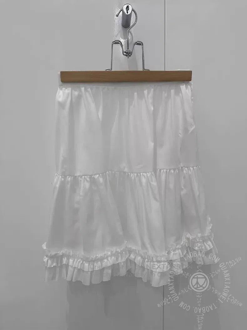 Comme des Garcons Comme des Garcons Size F Lace gathered apron Size 23" - 5 Thumbnail