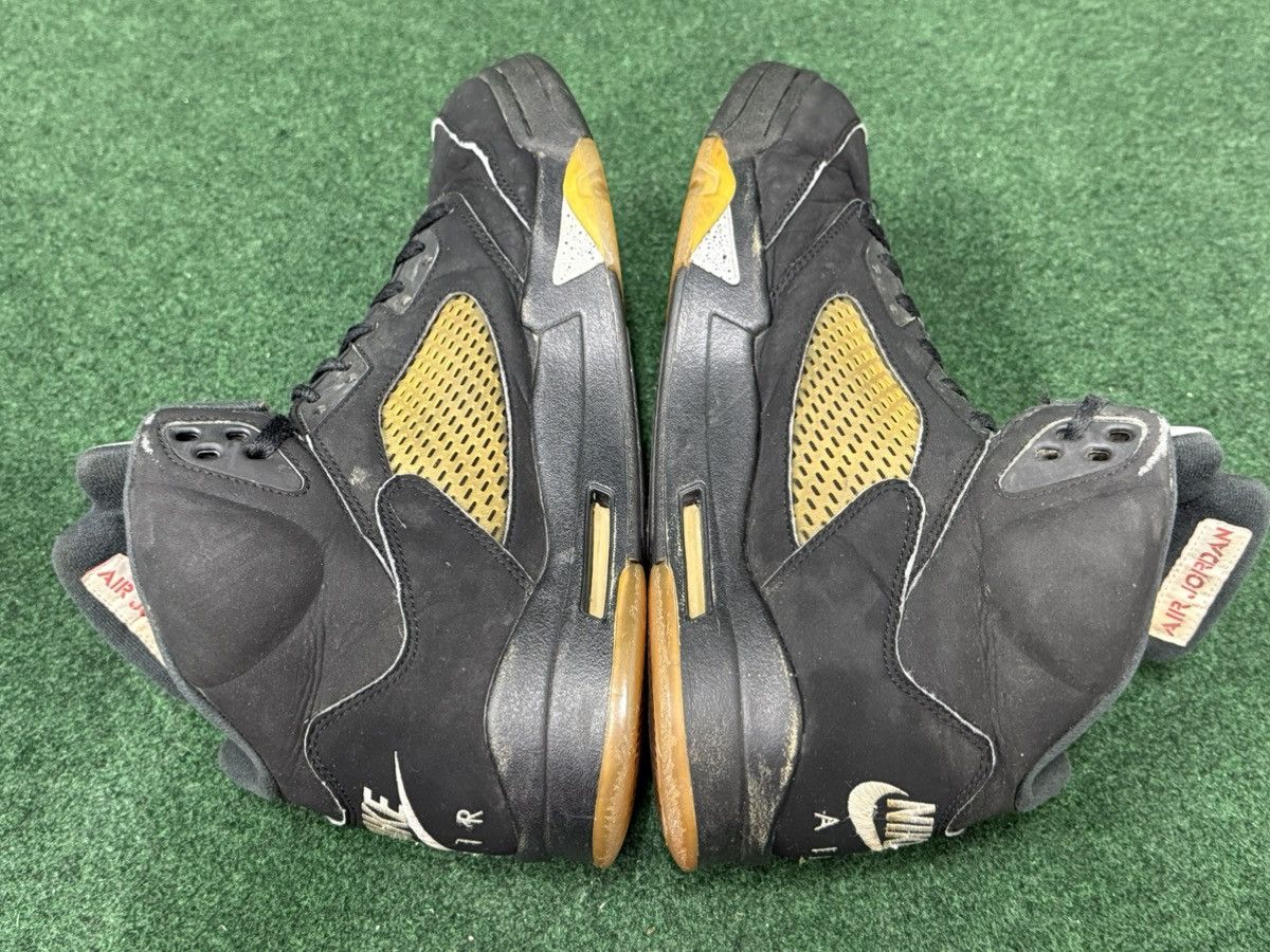 Jordan Brand 2016 Air Jordan 5 Retro Black Metallic 845035-003 Size US 13 / EU 46 - 4 Thumbnail