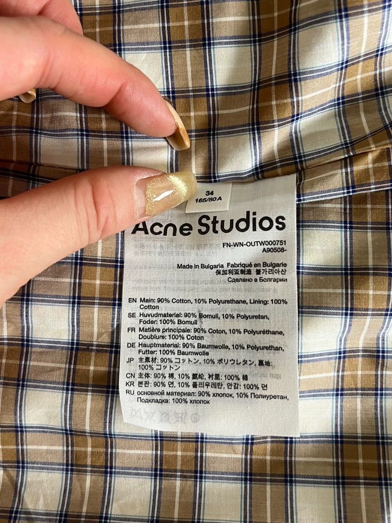 Acne Studios acne studios size:34 Fake two long trench coats 2504-Nexta Size US XS / EU 42 / 0 - 8 Thumbnail