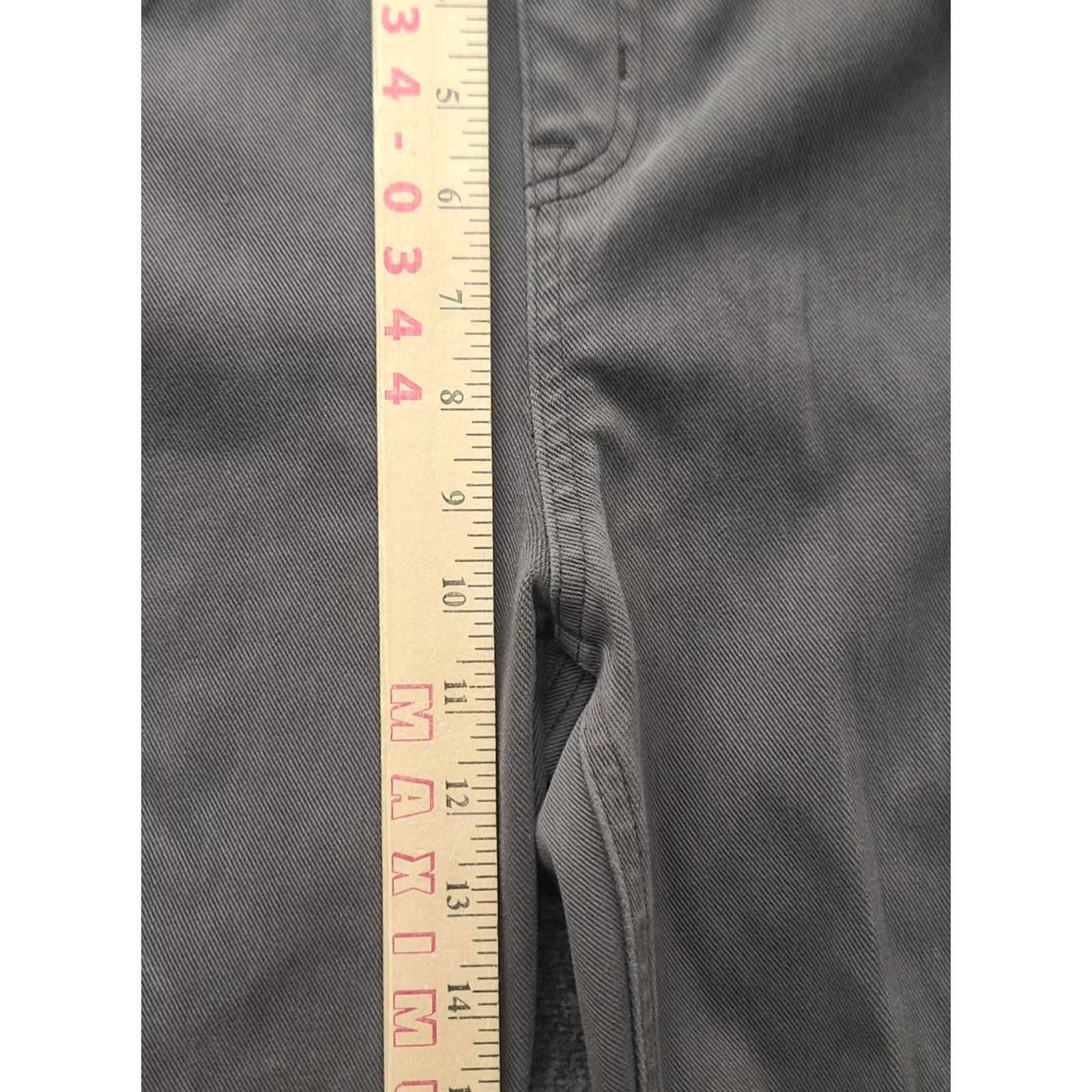 Spanx Spanx Jeans- ish Leggings Womens L 28x28 Skinny Fit Ankle Cut Pull on Gray Jegging Size 36" / US 14 / IT 50 - 4 Thumbnail