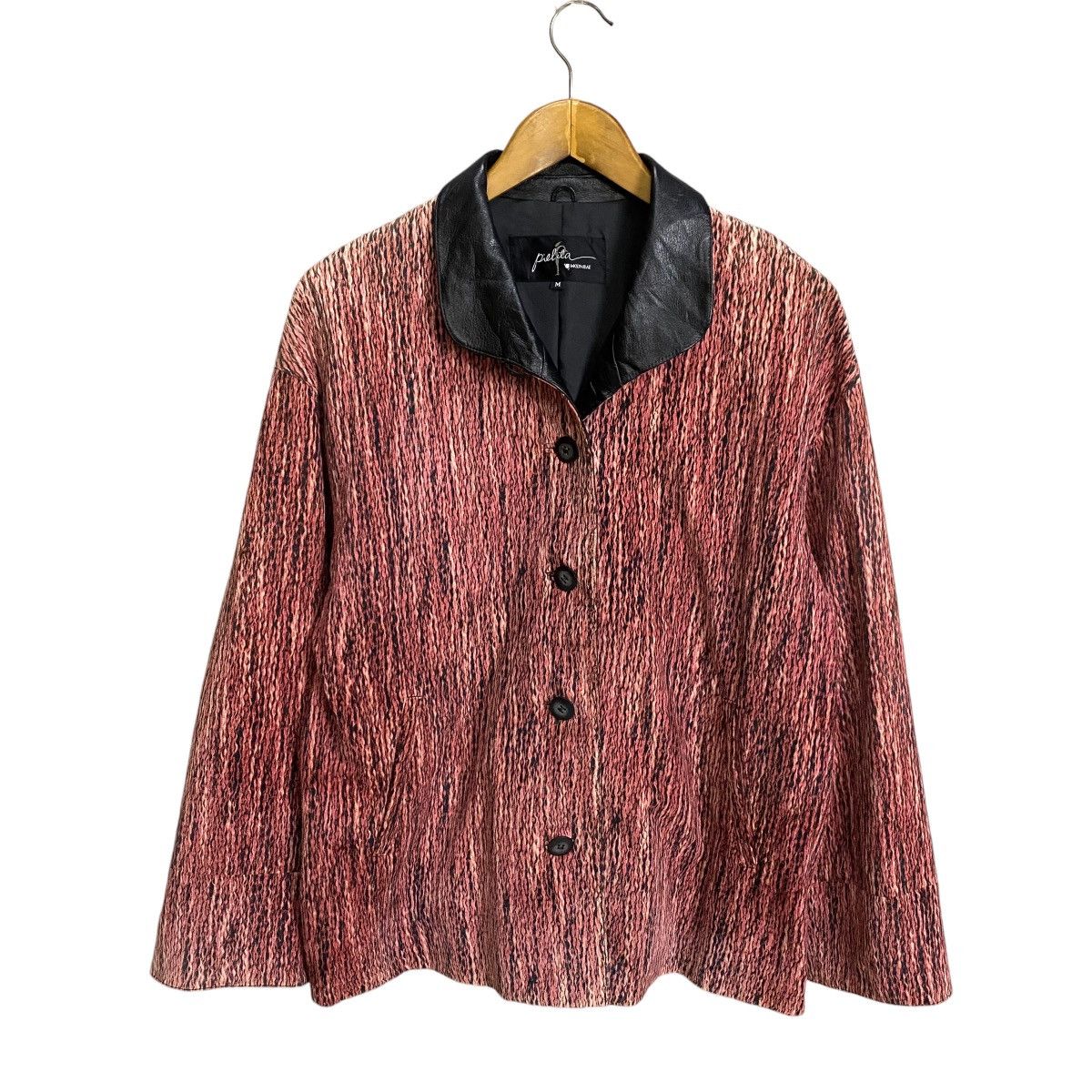 Designer × Vintage Pielita Moonbat pigskin leather jacket Size M / US 6-8 / IT 42-44 - 1 Thumbnail
