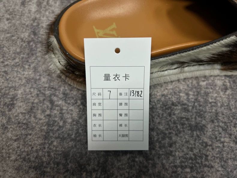 Louis Vuitton Louis Vuitton EASY Horse Hair Burken Slippers Size US 7 / EU 40 - 9 Thumbnail