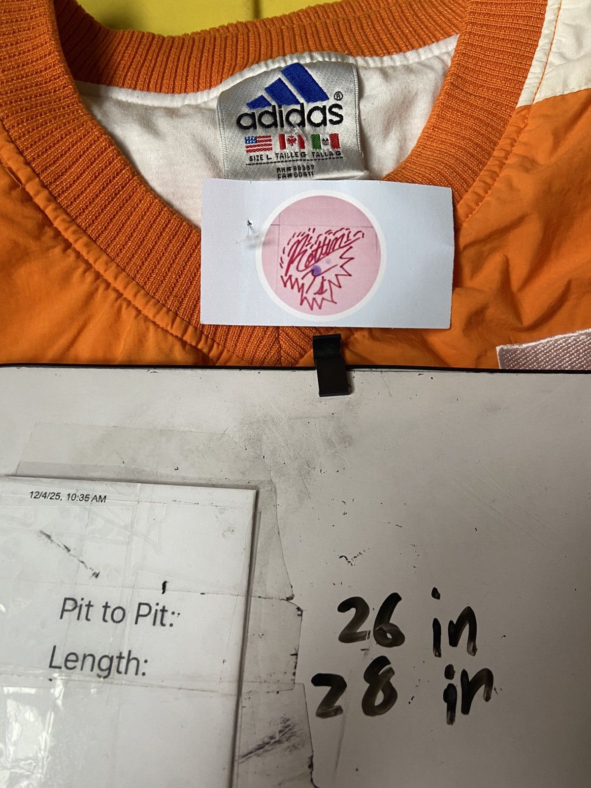 Adidas Vintage Adidas Tennessee Pullover Jacket Size US L / EU 52-54 / 3 - 4 Thumbnail