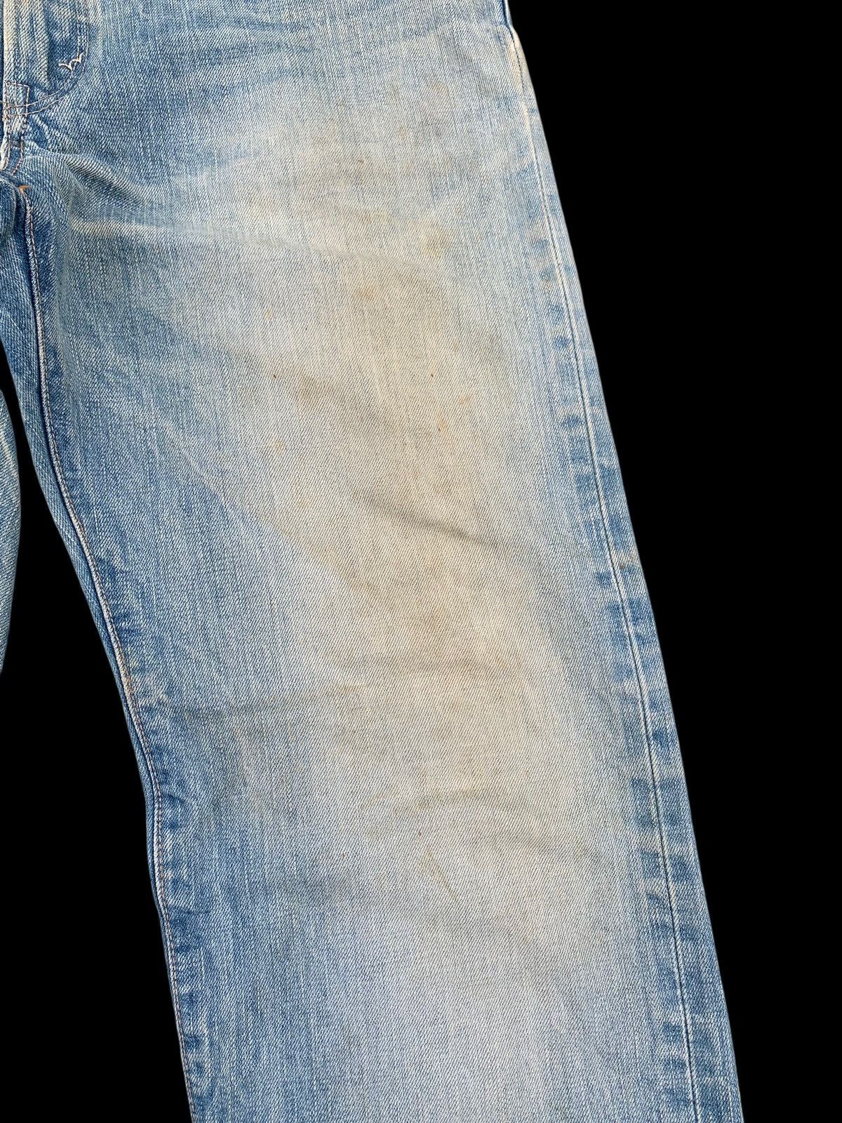 Edwin VINTAGE EDWIN 505s SELVEDGE FADED&RUSTY DISTRESSED DENIM Size US 32 / EU 48 - 18 Thumbnail