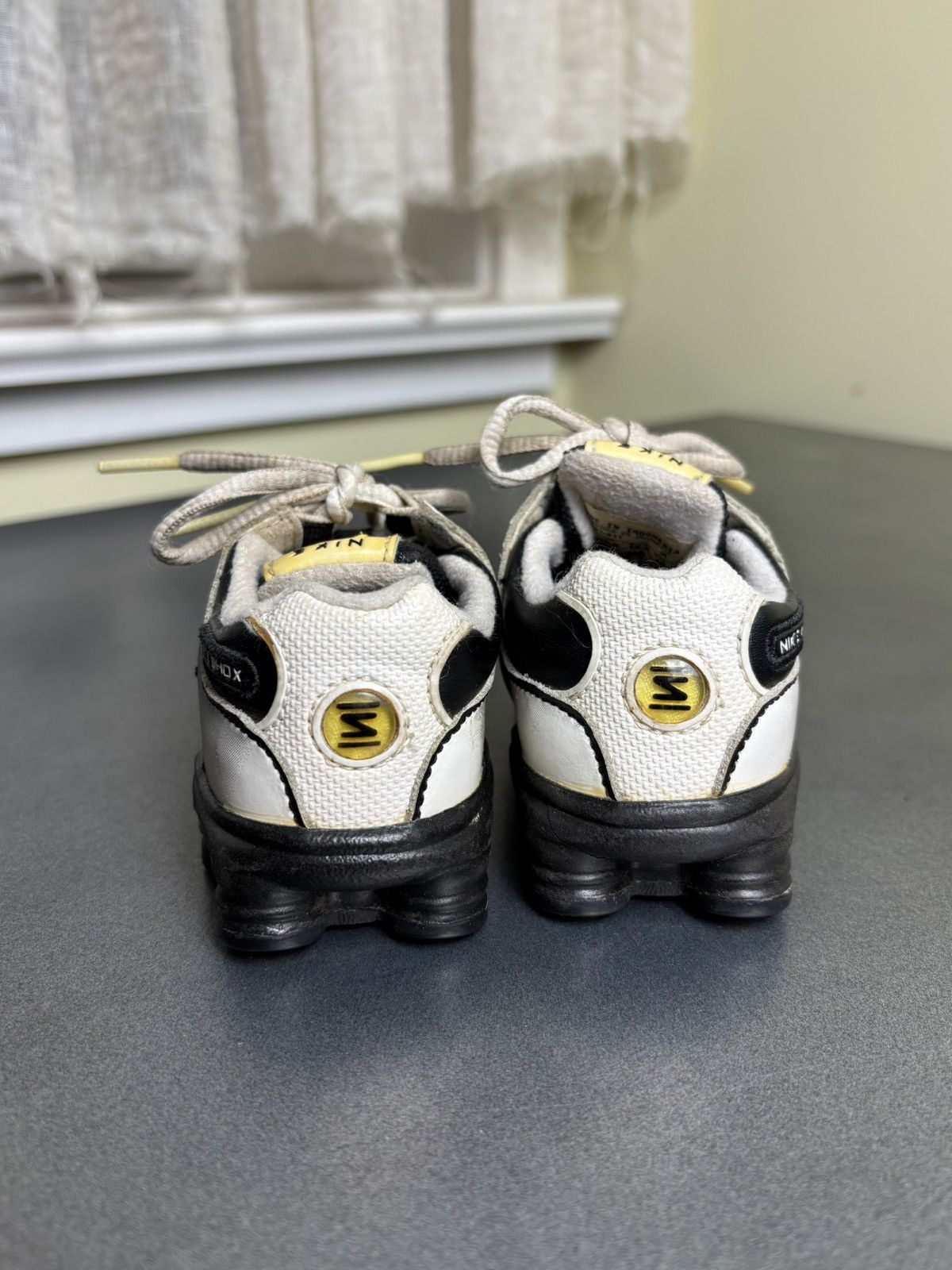 Nike × Vintage 2008 Nike Shox NZ SI (TD) 317913-011 Baby Shoe 4C Fuzzy Dice Size ONE SIZE - 9 Thumbnail